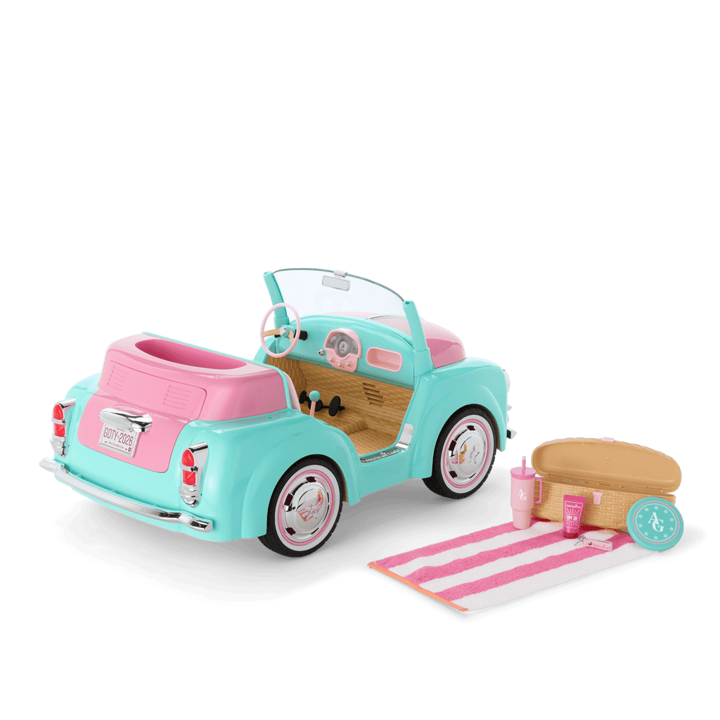Raquel's™ Seaside Car for 18-inch Dolls (Girl of the Year™ 2026) D7