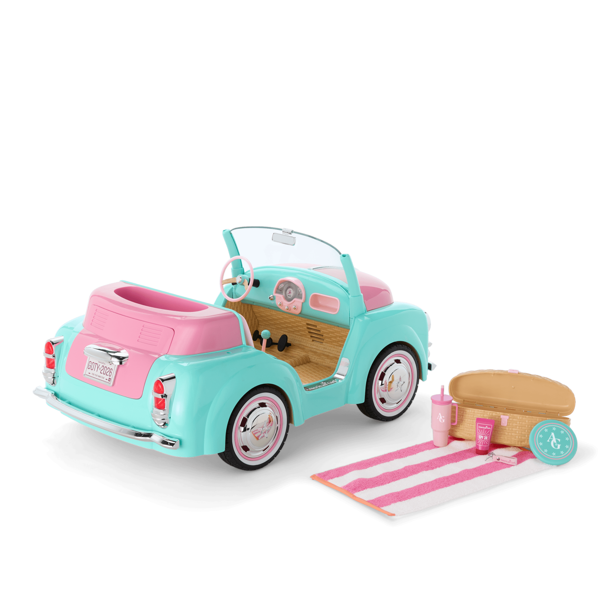 Raquel's™ Seaside Car for 18-inch Dolls (Girl of the Year™ 2026) D7