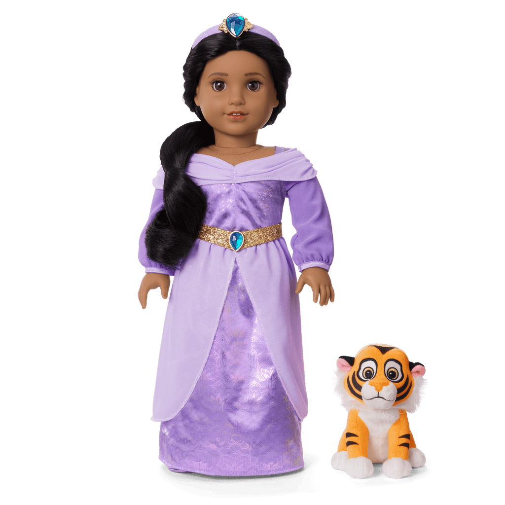 Disney Princess Jasmine Formal Dress, Baby Rajah & Accessories for 18-inch Dolls by American Girl® F9