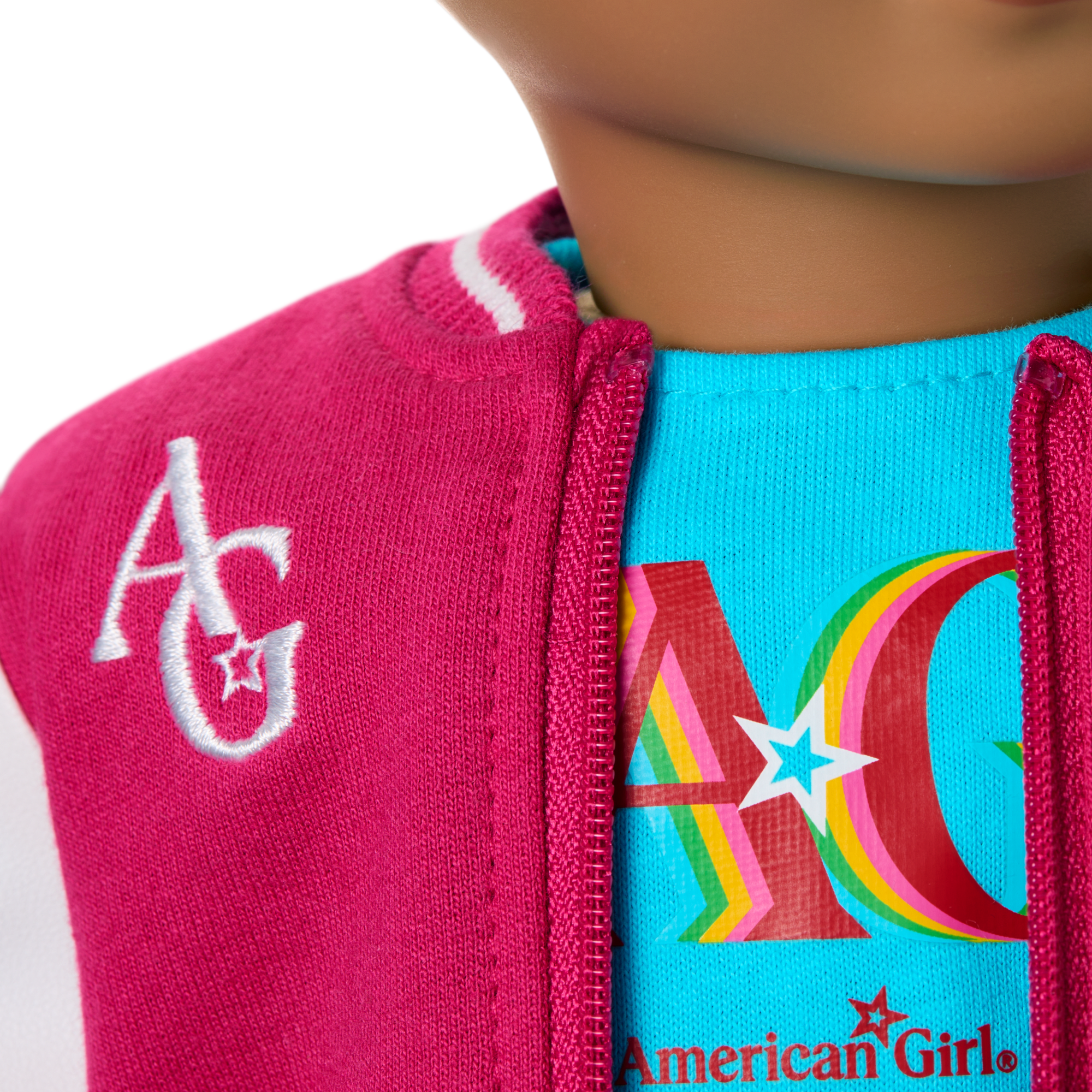 Truly Me™ 18-inch Doll #113 with curly dark-brown hair A0