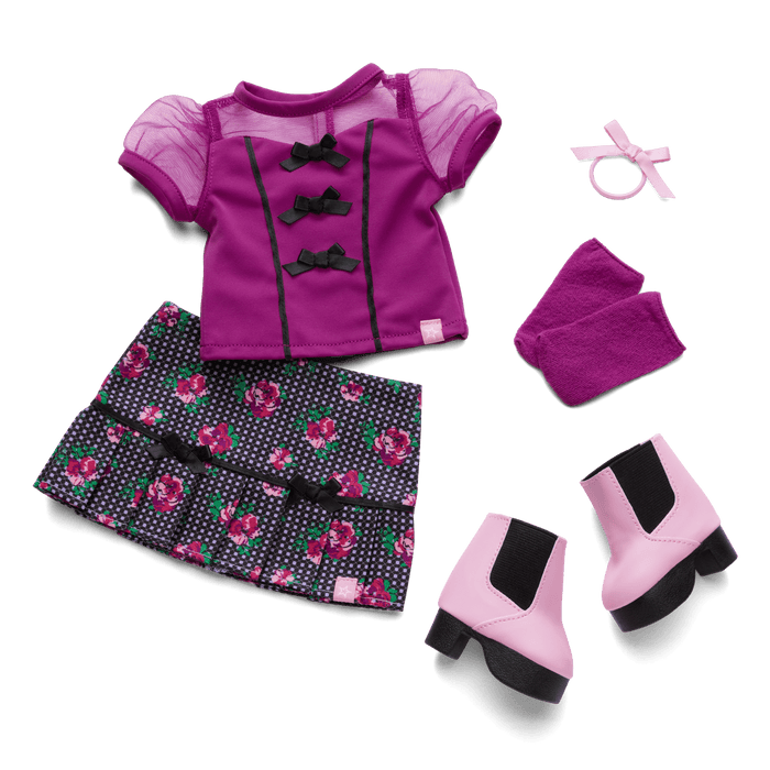 Bows & Blooms Outfit for 18-inch Dolls A5