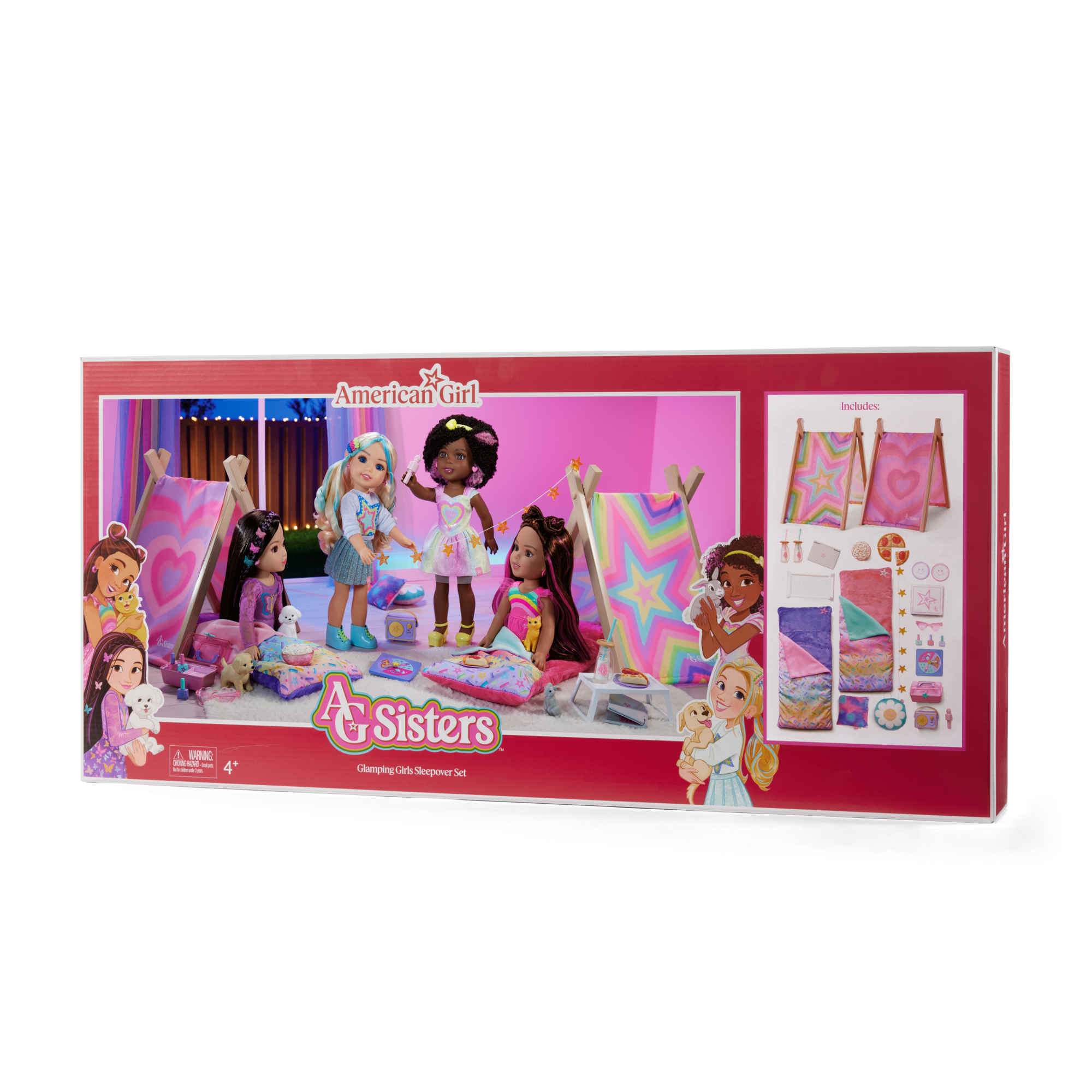 AG Sisters™ Glamping Girls Sleepover Set D5