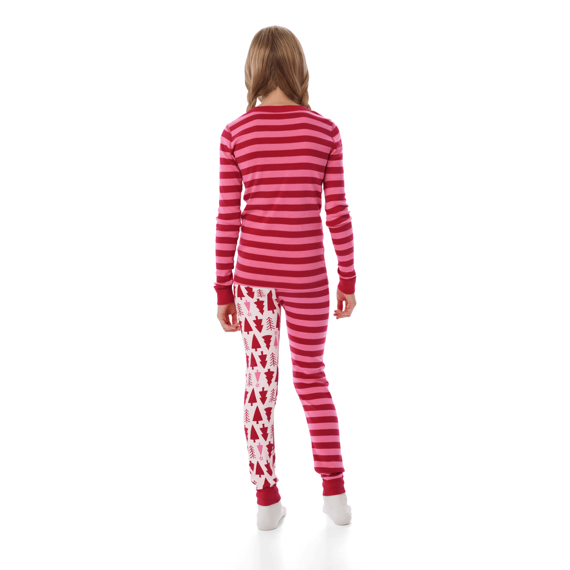American Girl® x Hanna Andersson Holiday Treetops Pajamas for Little Girls & Girls F4