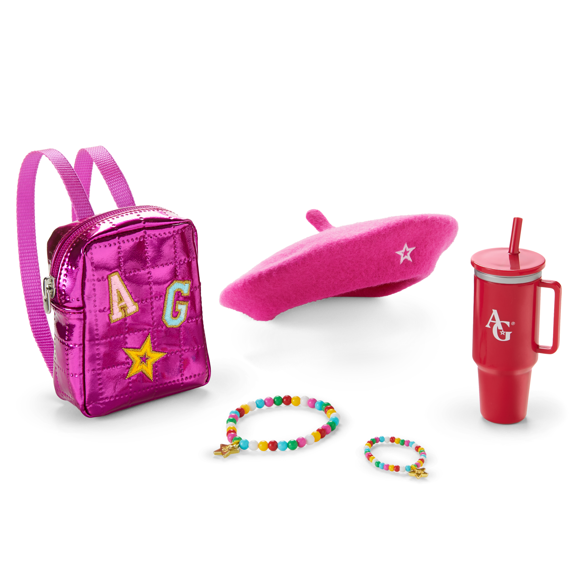 AG™ Star Squad Mini Backpack & Accessories for 18-inch Dolls E4