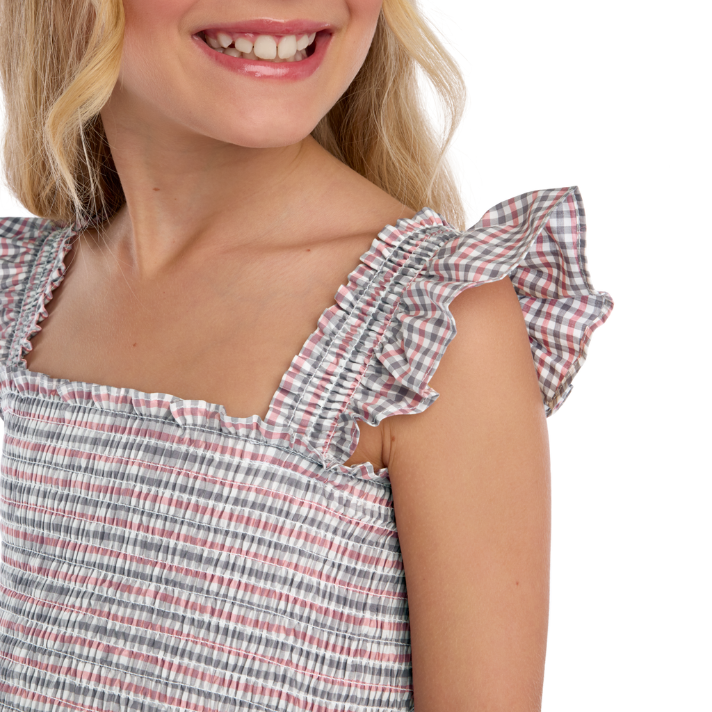 American Girl® x Hill House Home Tiny Ellie Nap Dress for Girls (Samantha™ Print) D3