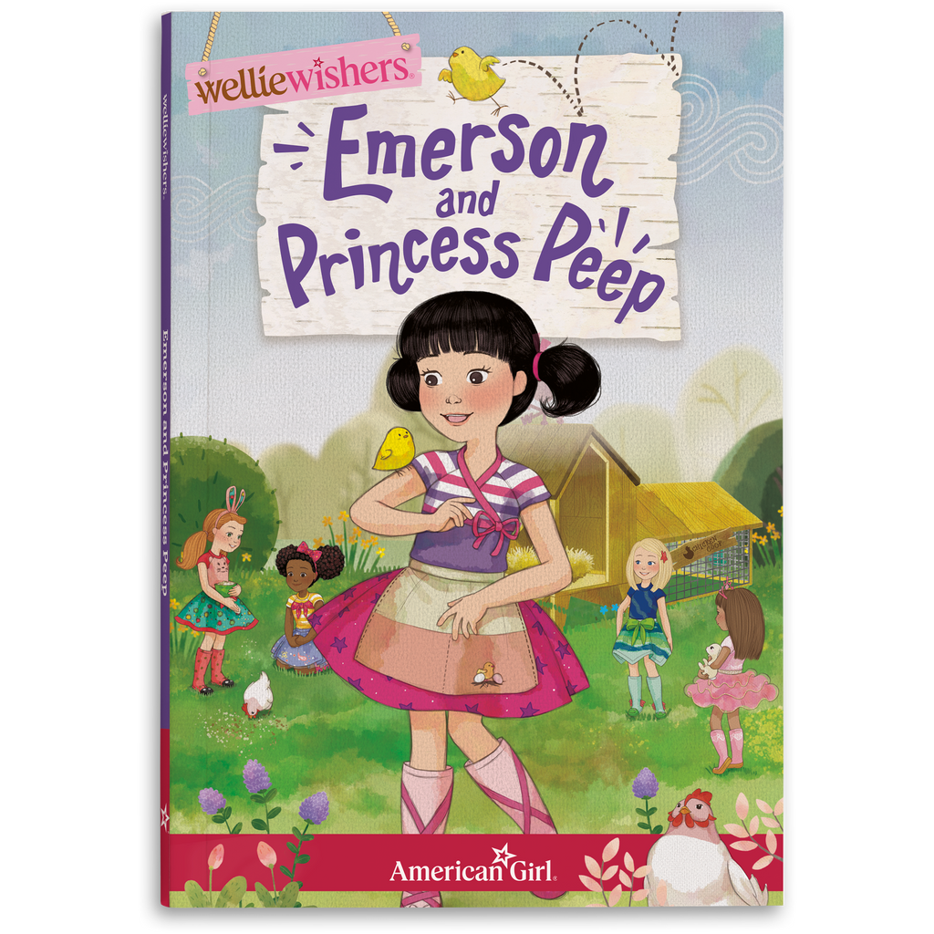 Emerson and Princess Peep Book (WellieWishers™) D8