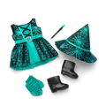 Witchy Webs Costume for 18-inch Dolls C3