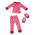 American Girl® x Hanna Andersson Berry Bright Stars Pajamas for 14.5-inch Dolls A3
