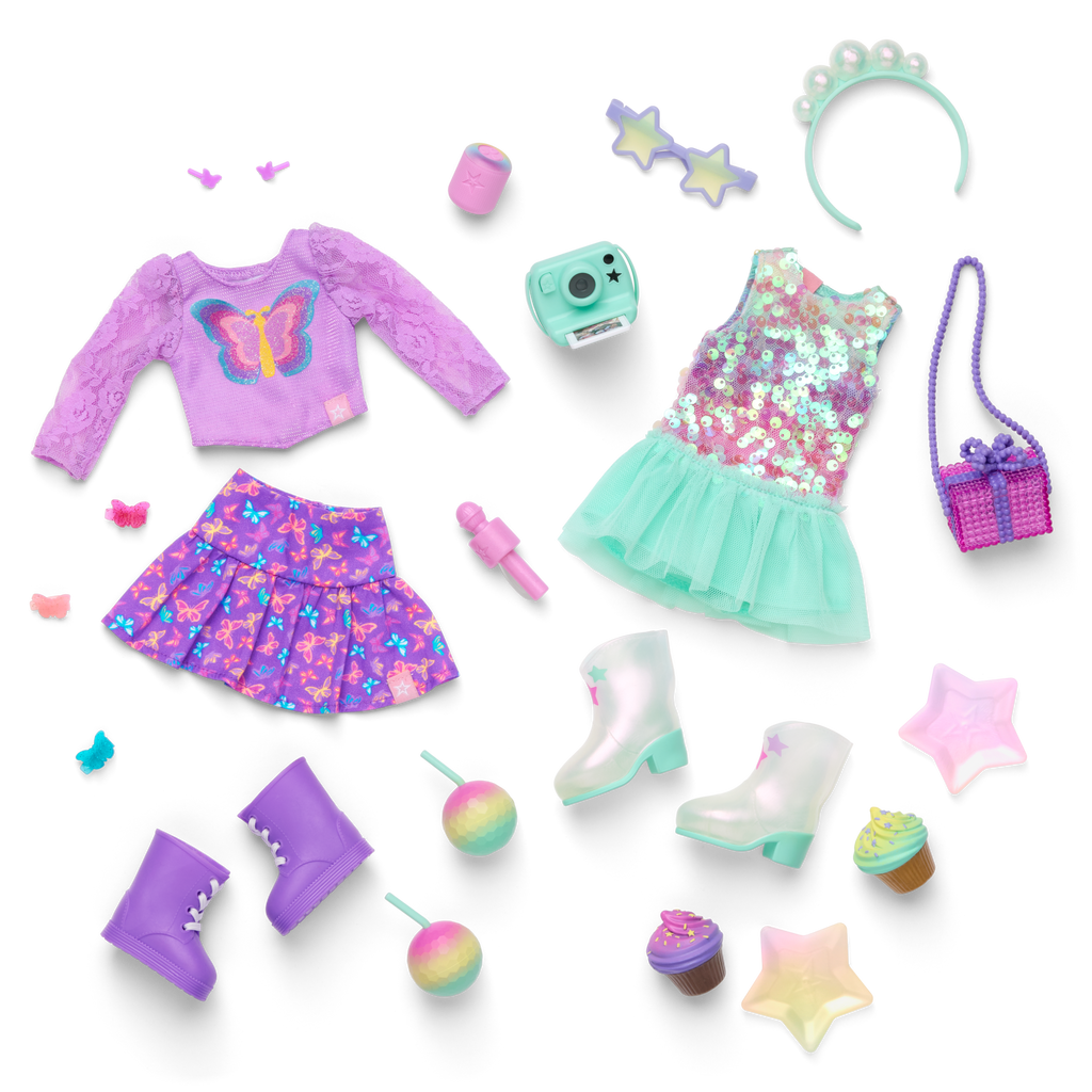 Francie’s™ Sparkle & Celebrate Set (AG Sisters™) A9