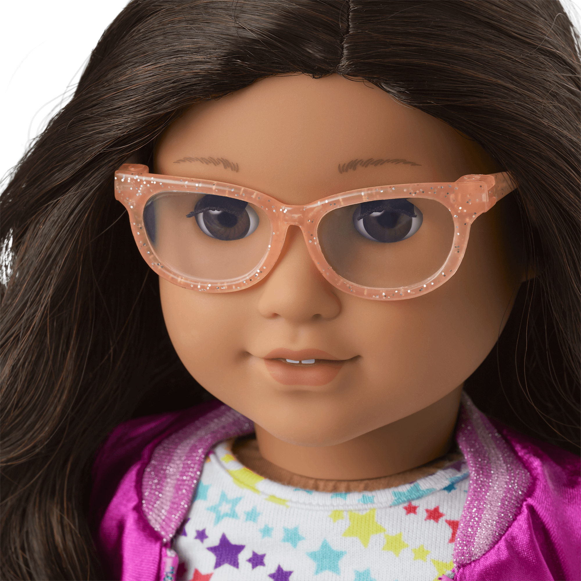 Rose Gold Glasses for 18-inch Dolls D4