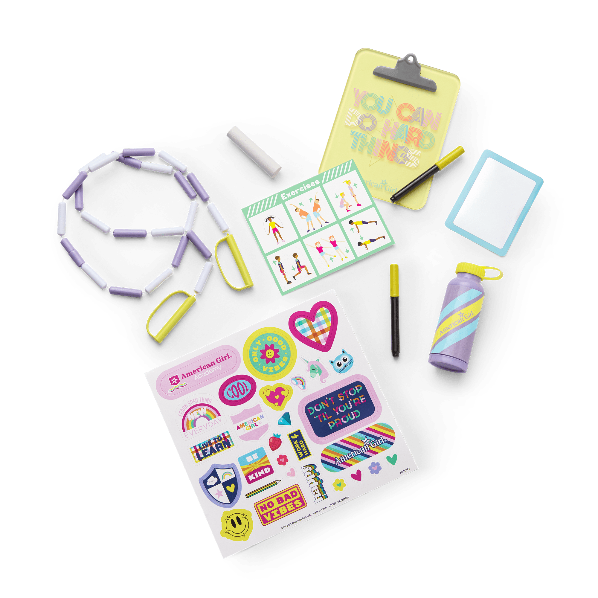 Colorful Cubbies Locker Set for 18-inch Dolls E0