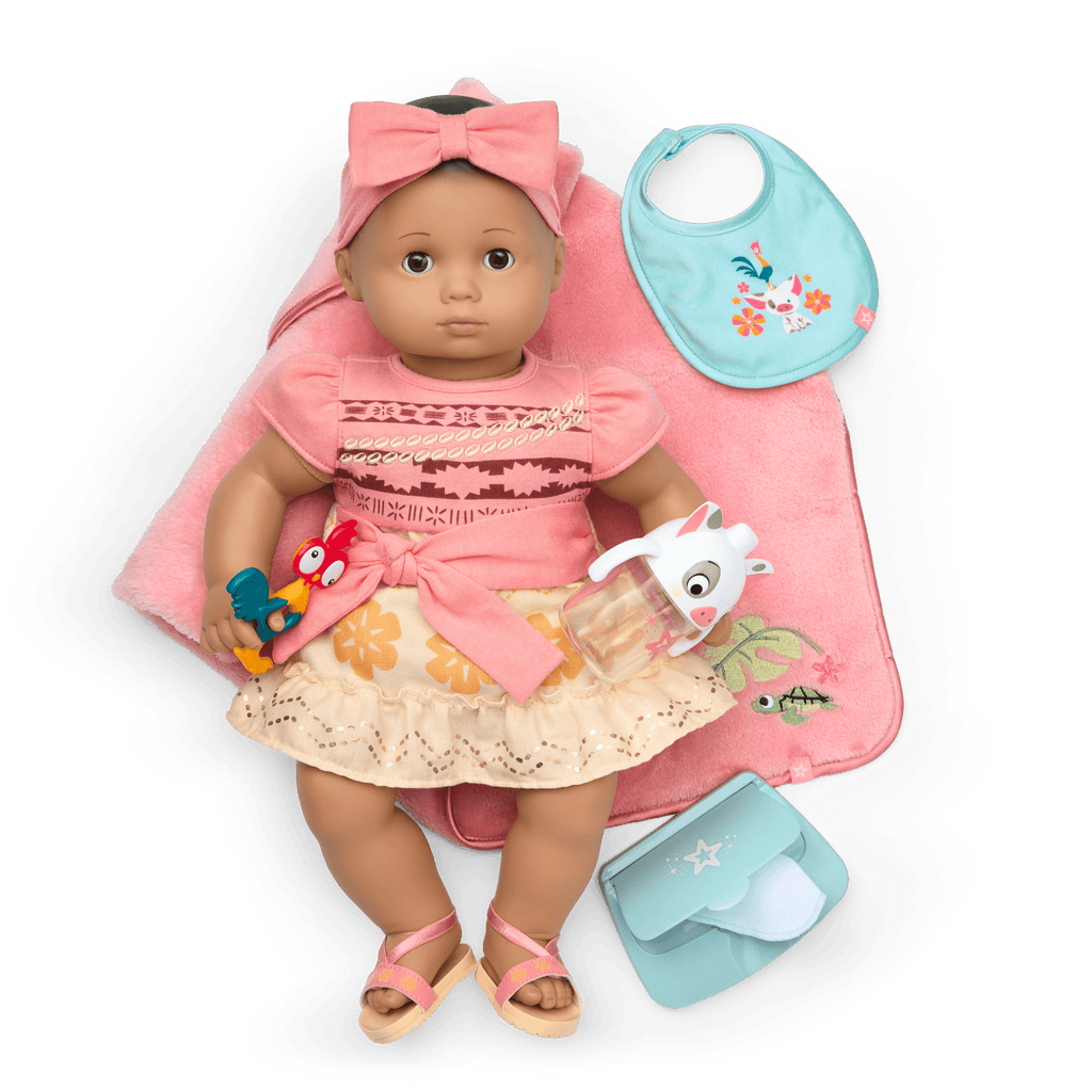 Disney Princess Moana Cuddle & Care Set with Bitty Baby® Doll by American Girl® C5