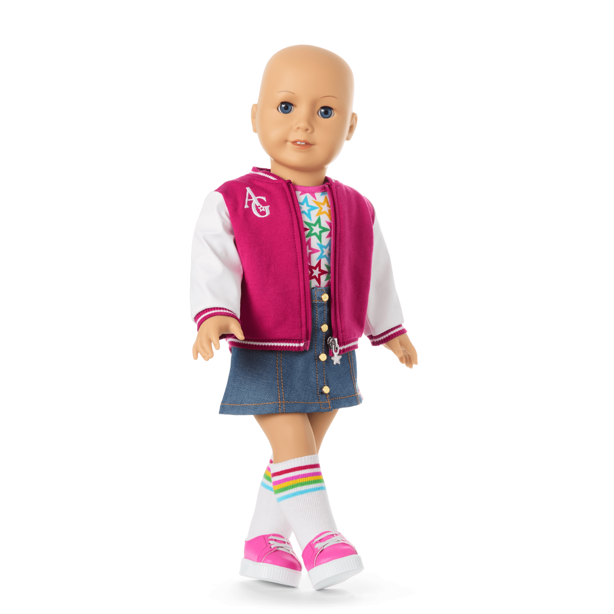 Truly Me™ 18-inch Doll #105 without hair B9