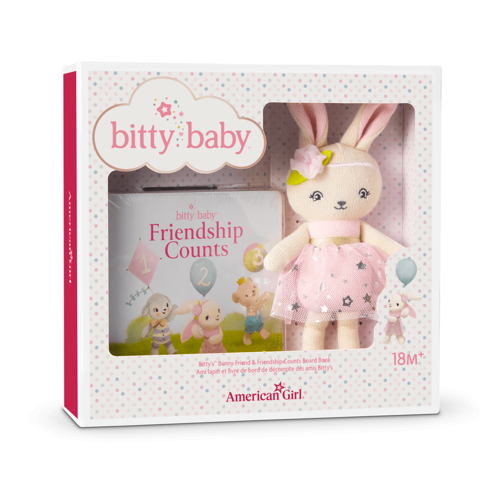 Bitty’s™ Bunny Friend & Friendship Counts Board Book E5