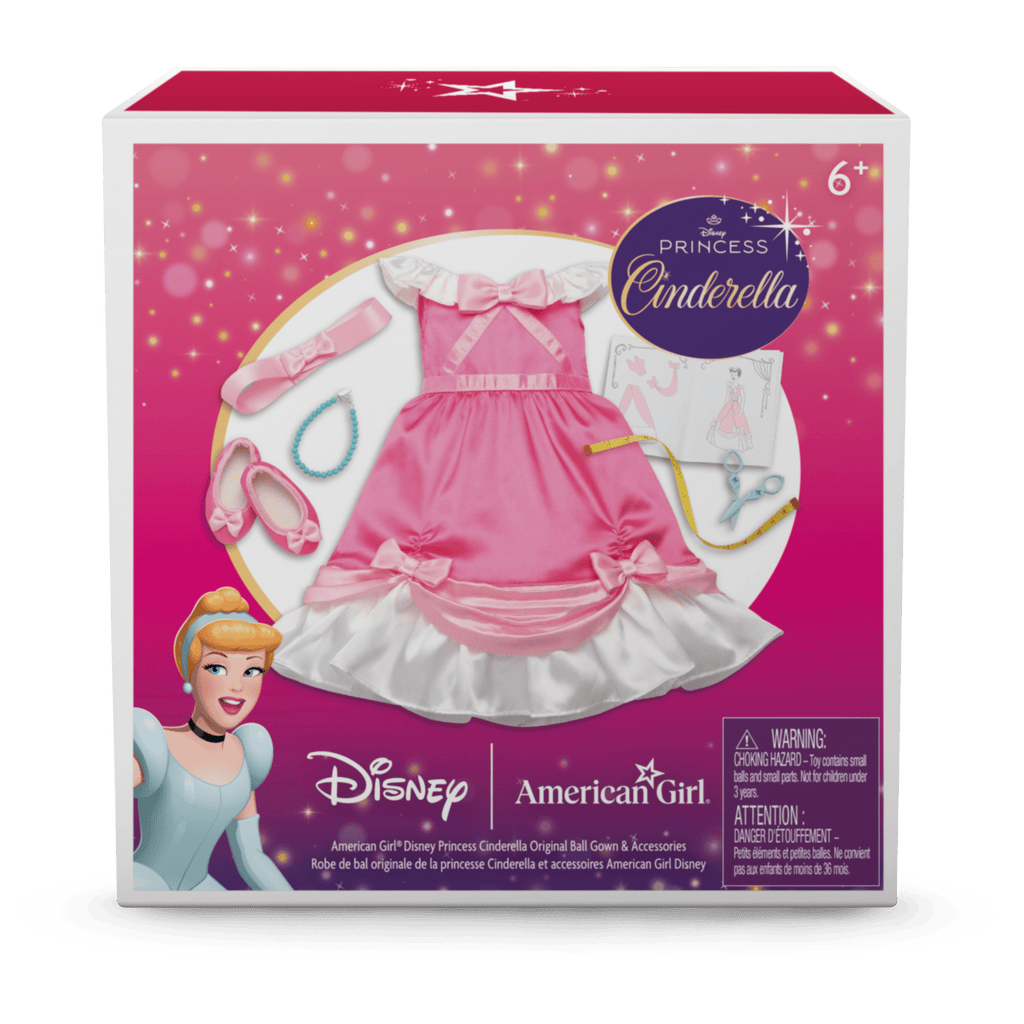 American Girl® Disney Princess Cinderella Original Ball Gown & Accessories for 18-inch Dolls C2