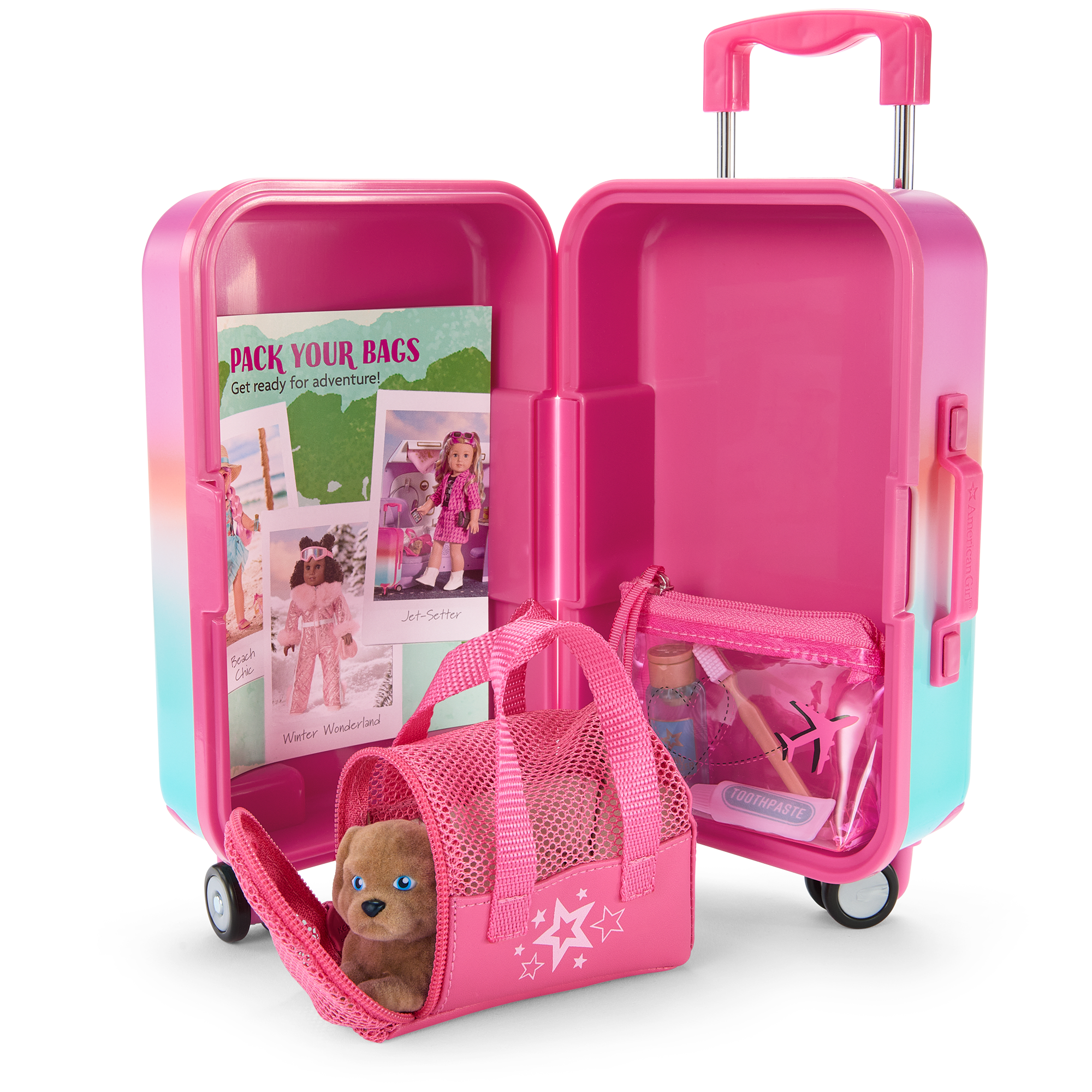 Packed with Fun Luggage Set for 18-inch Dolls F7