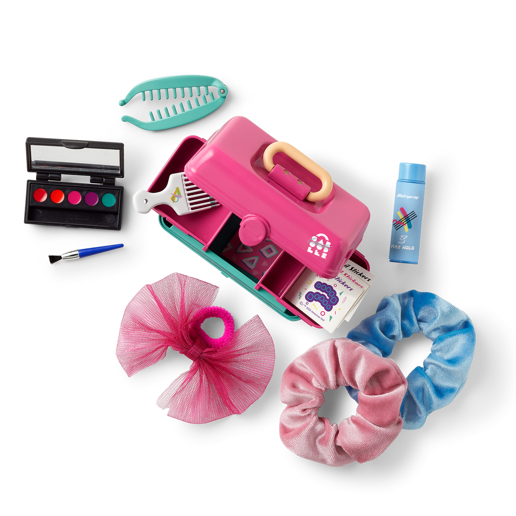 Courtney's™ Caboodles® & Hair Accessories Kit for 18-inch Dolls (Historical Characters) A5