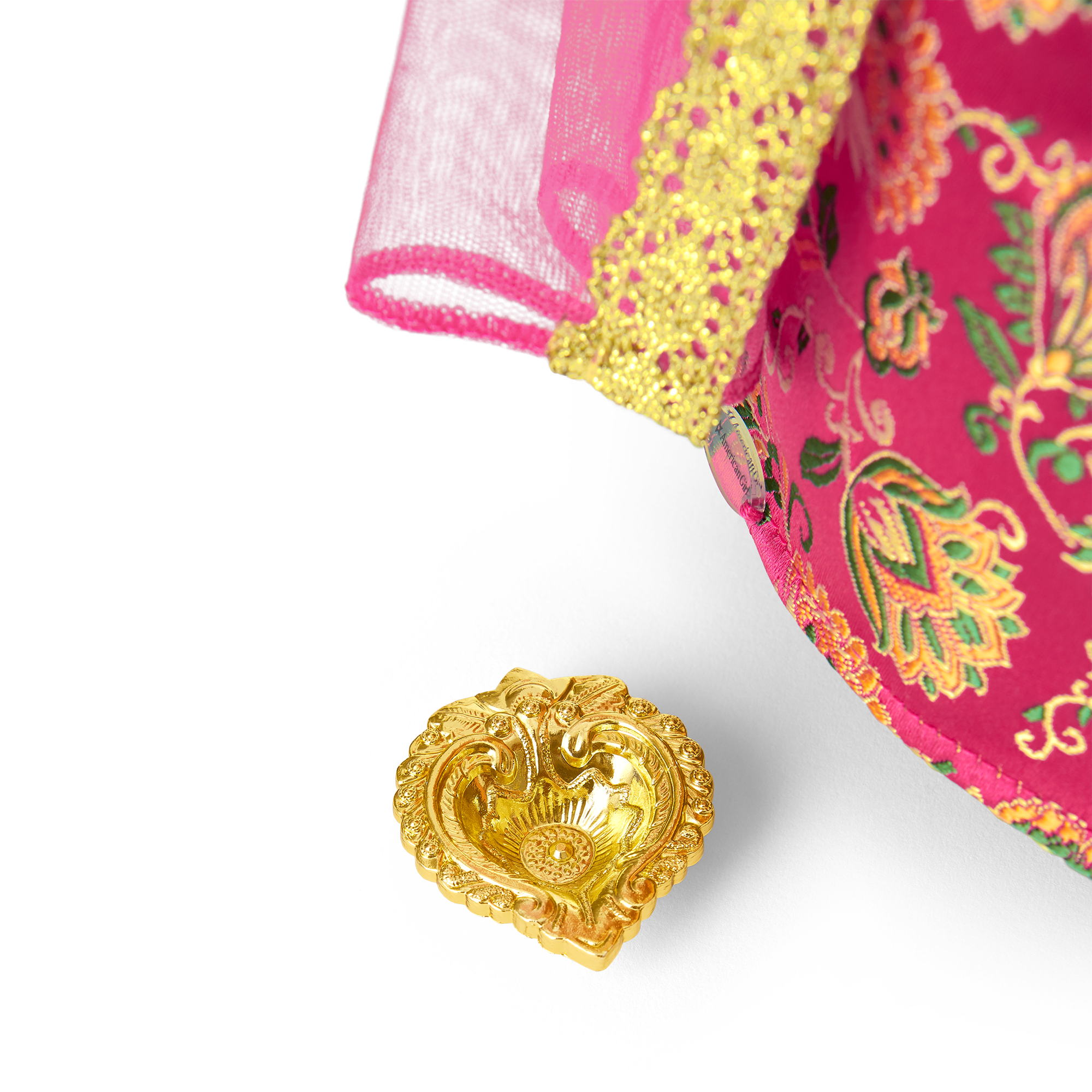 Diwali Celebration Outfit for 18-inch Dolls F8
