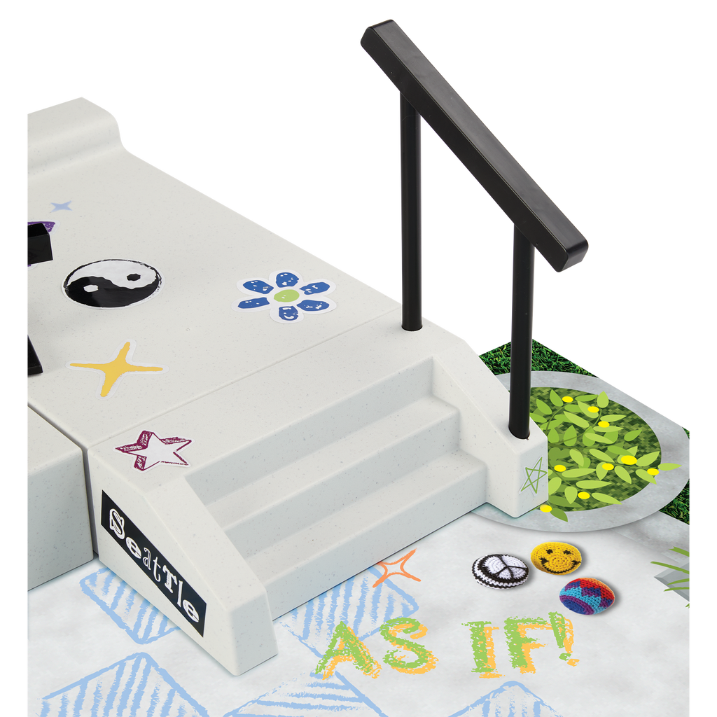 Isabel™ & Nicki's™ 2-in-1 Tennis Court & Skate Spot for 18-inch Dolls (Historical Characters) D0