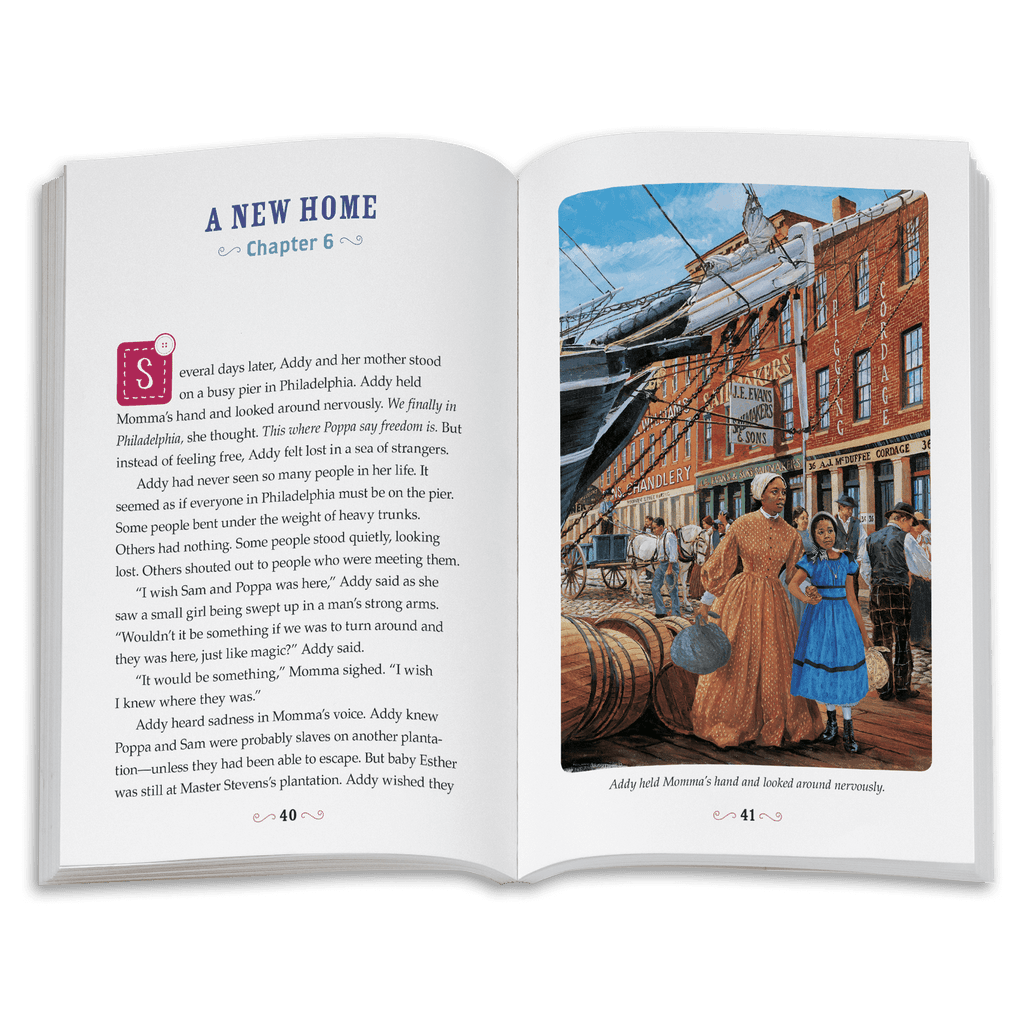 Finding Freedom: Addy Book 1 (Historical Characters) A6