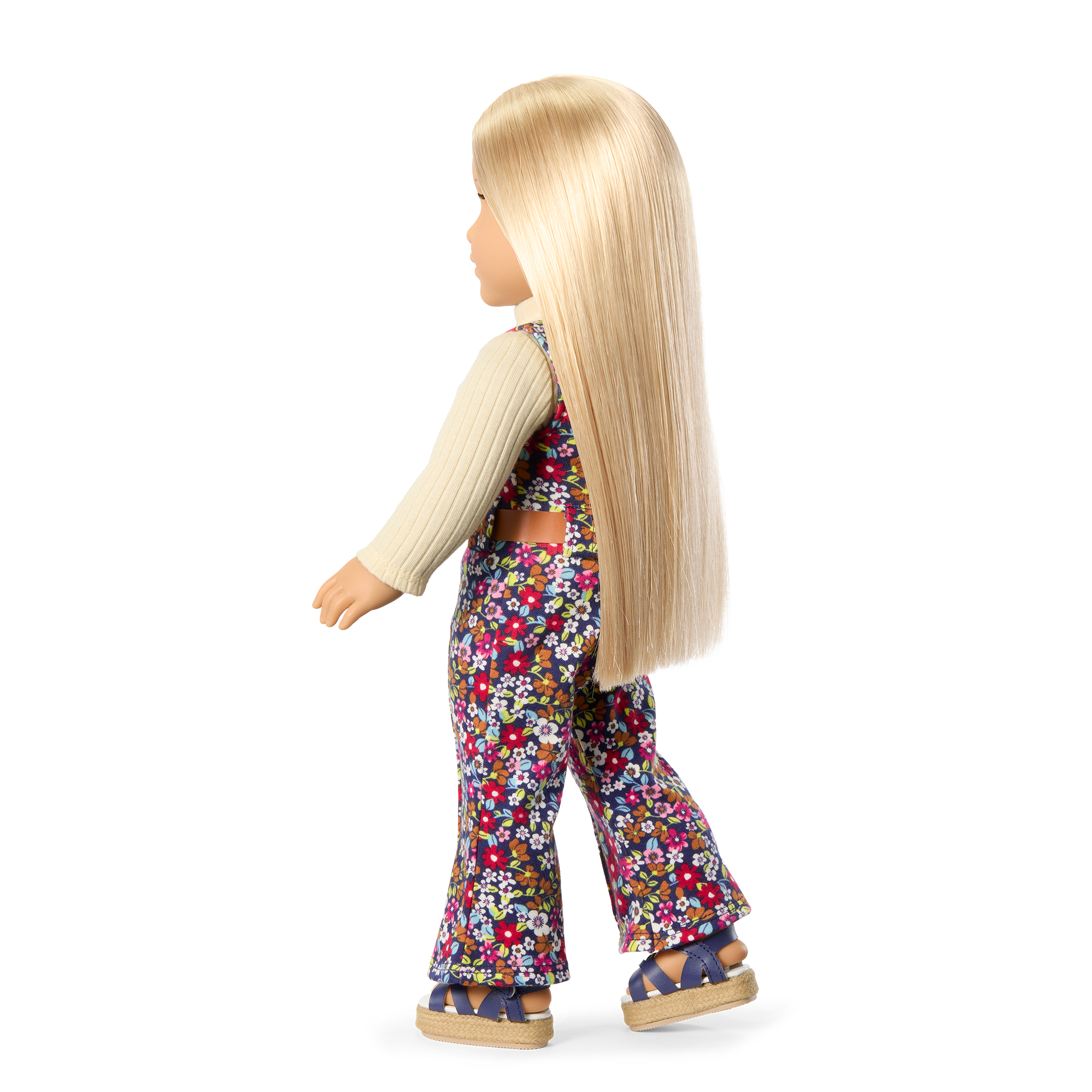 Julie’s™ Floral Jumpsuit for 18-inch Dolls (Historical Characters) B0