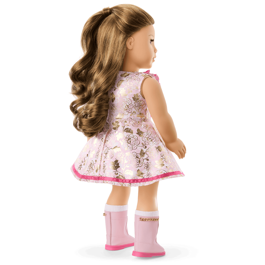 Floral Fashion Outfit for 18-inch Dolls F9