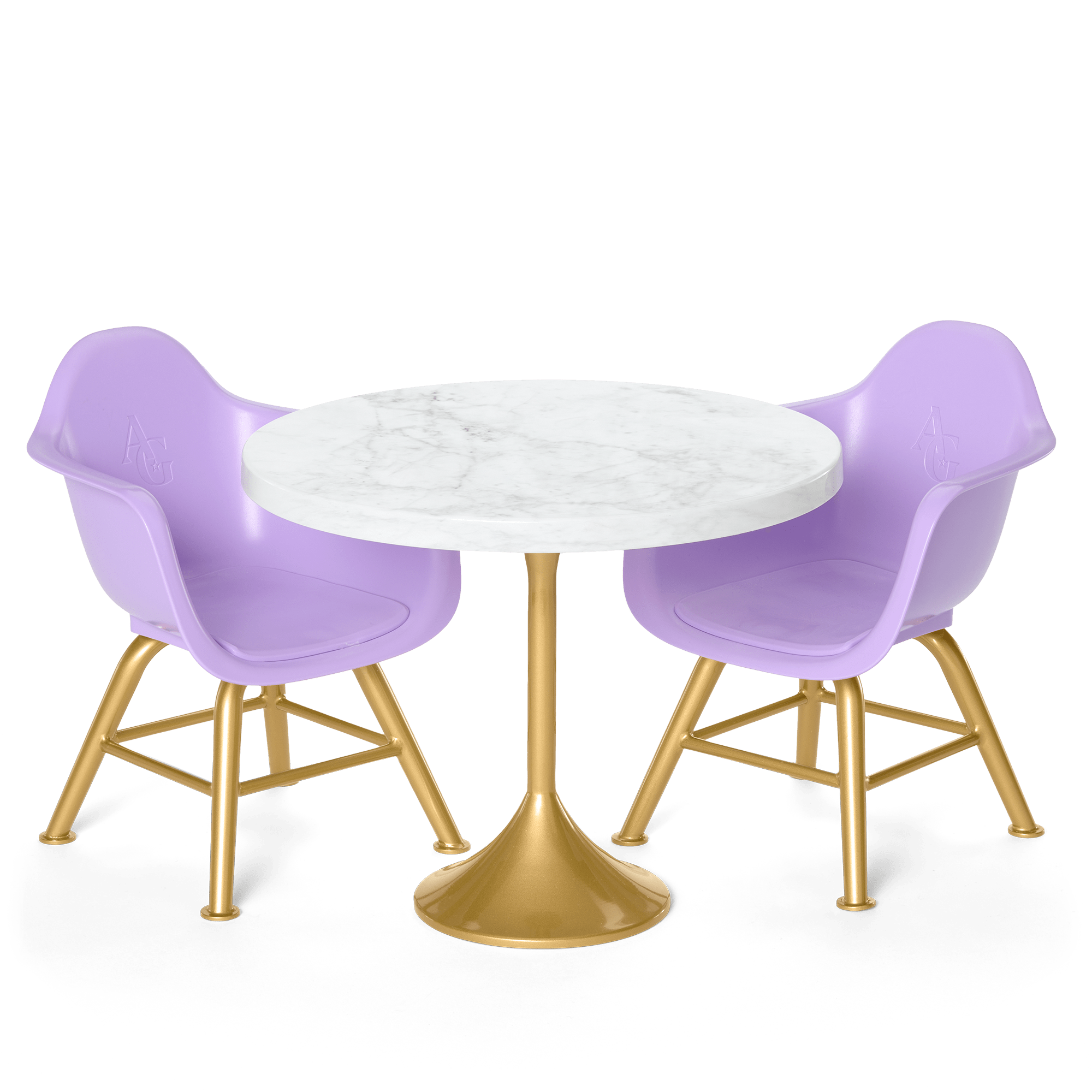 Kitchen Table for Two Set for 18-inch Dolls D0