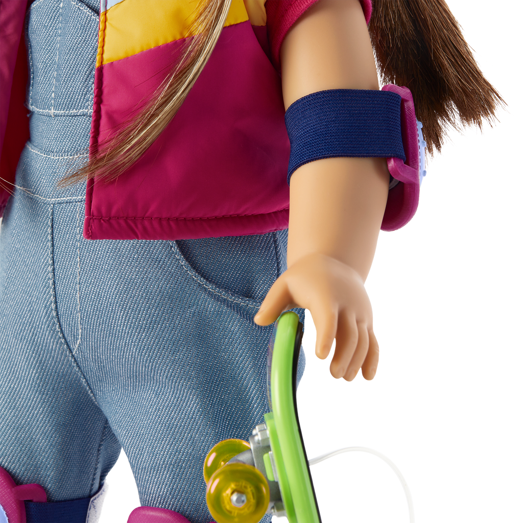 Nicki’s™ Skateboarding Outfit for 18-inch Dolls (Historical Characters) B6