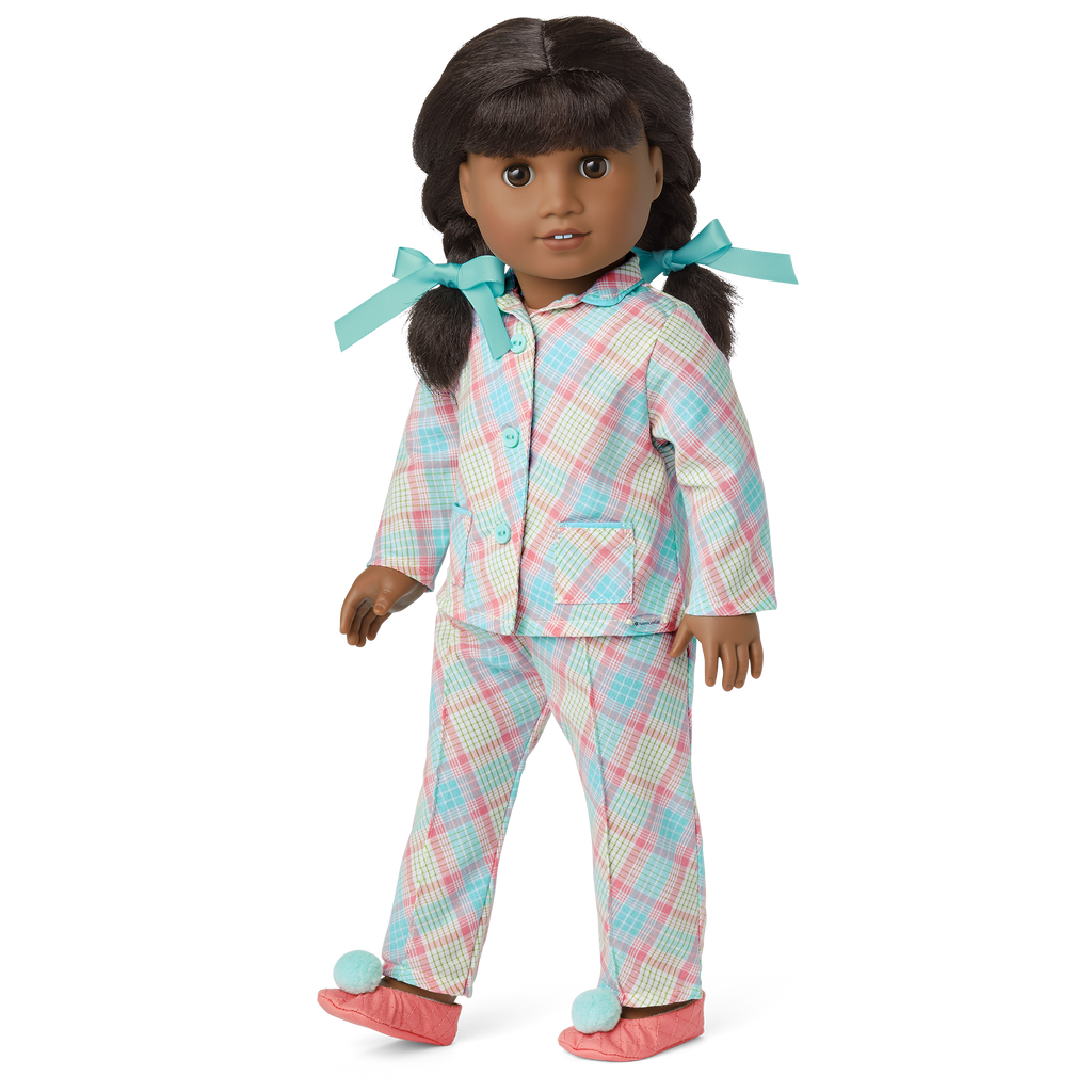 Melody’s™ Plaid Pajamas for 18-inch Dolls (Historical Characters) B4