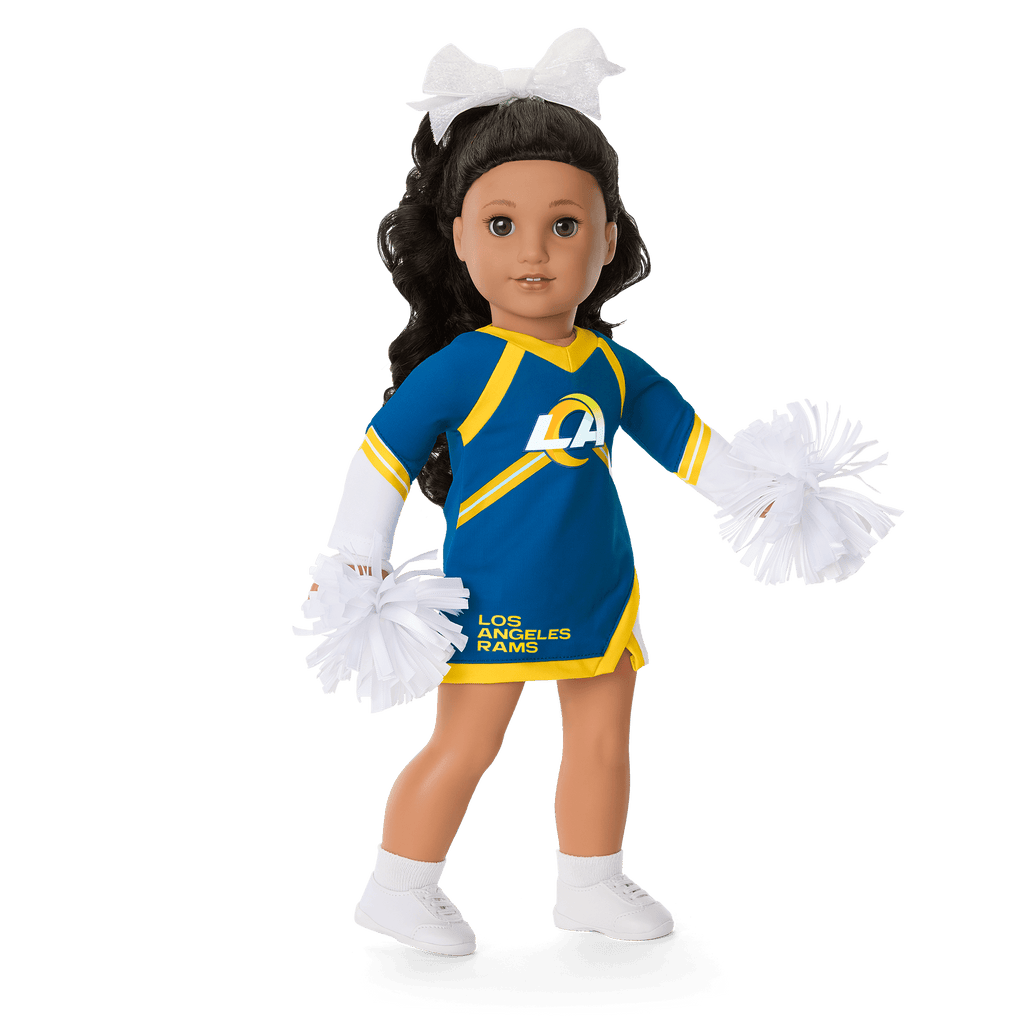 American Girl® x NFL Los Angeles Rams Cheer Uniform for 18-inch Dolls F5
