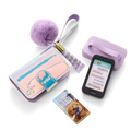 Purple Pom Phone & Accessories for 18-inch Dolls E2