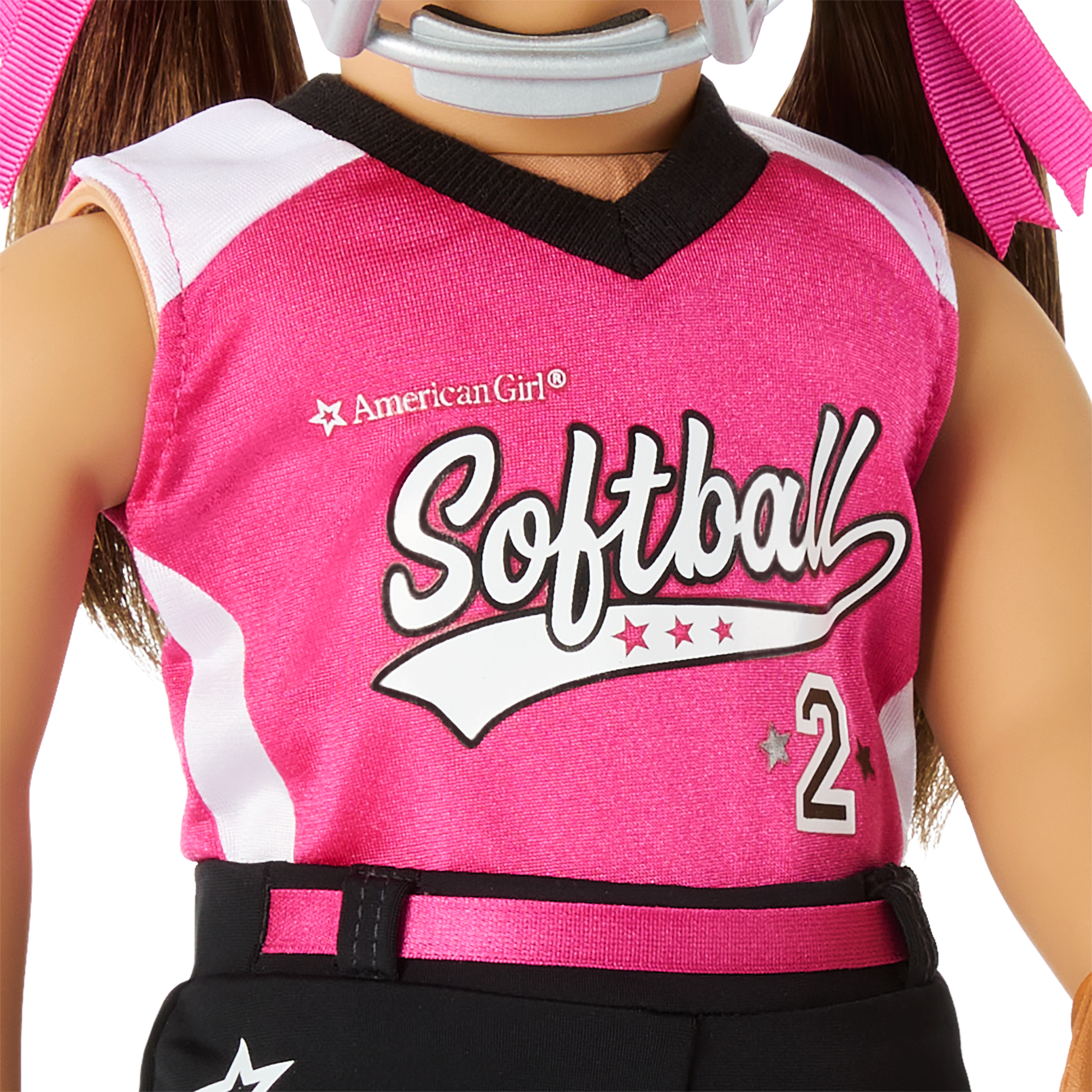 Softball Star Uniform for 18-inch Dolls E3