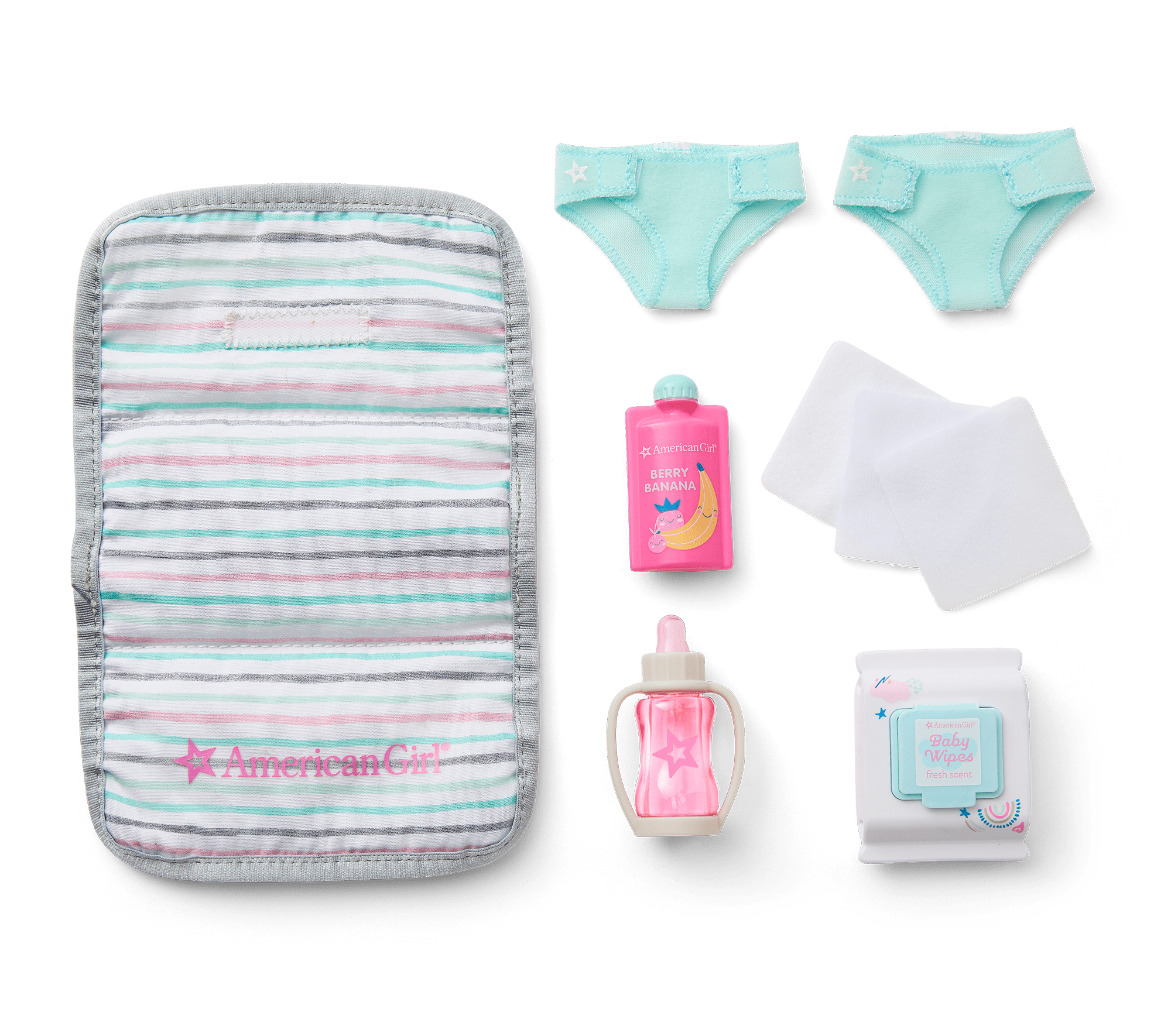 Little Bitty Baby™ Double Stroller Set for 7.75-inch Dolls C6