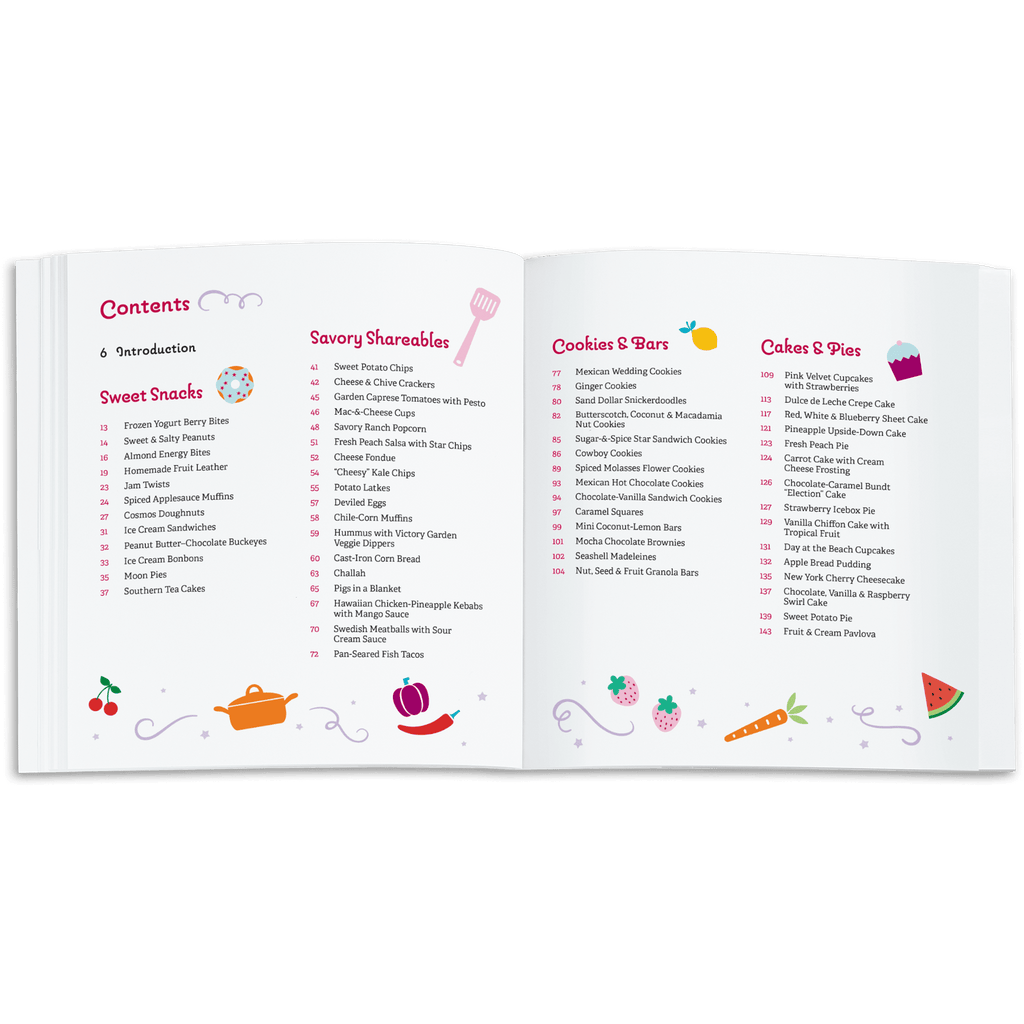 American Girl® Sweet & Savory Treats Cookbook A8