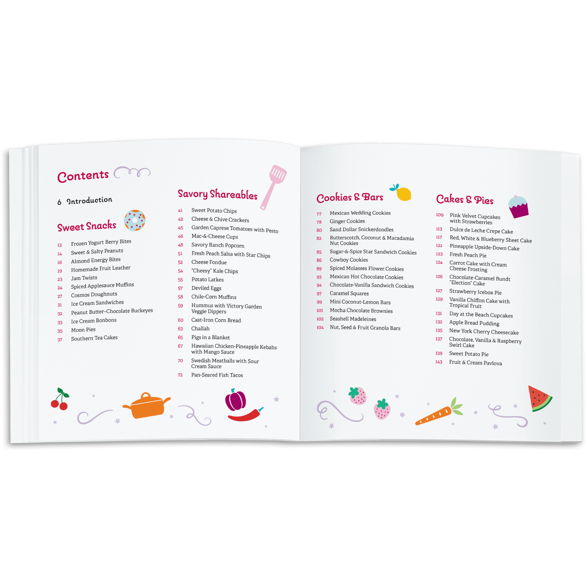 American Girl® Sweet & Savory Treats Cookbook A8