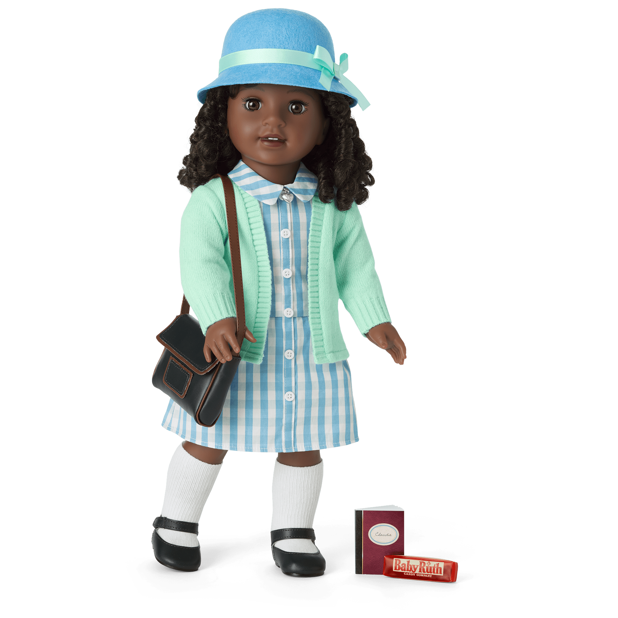 Claudie™ 18-inch Doll & Book (Historical Characters) A8