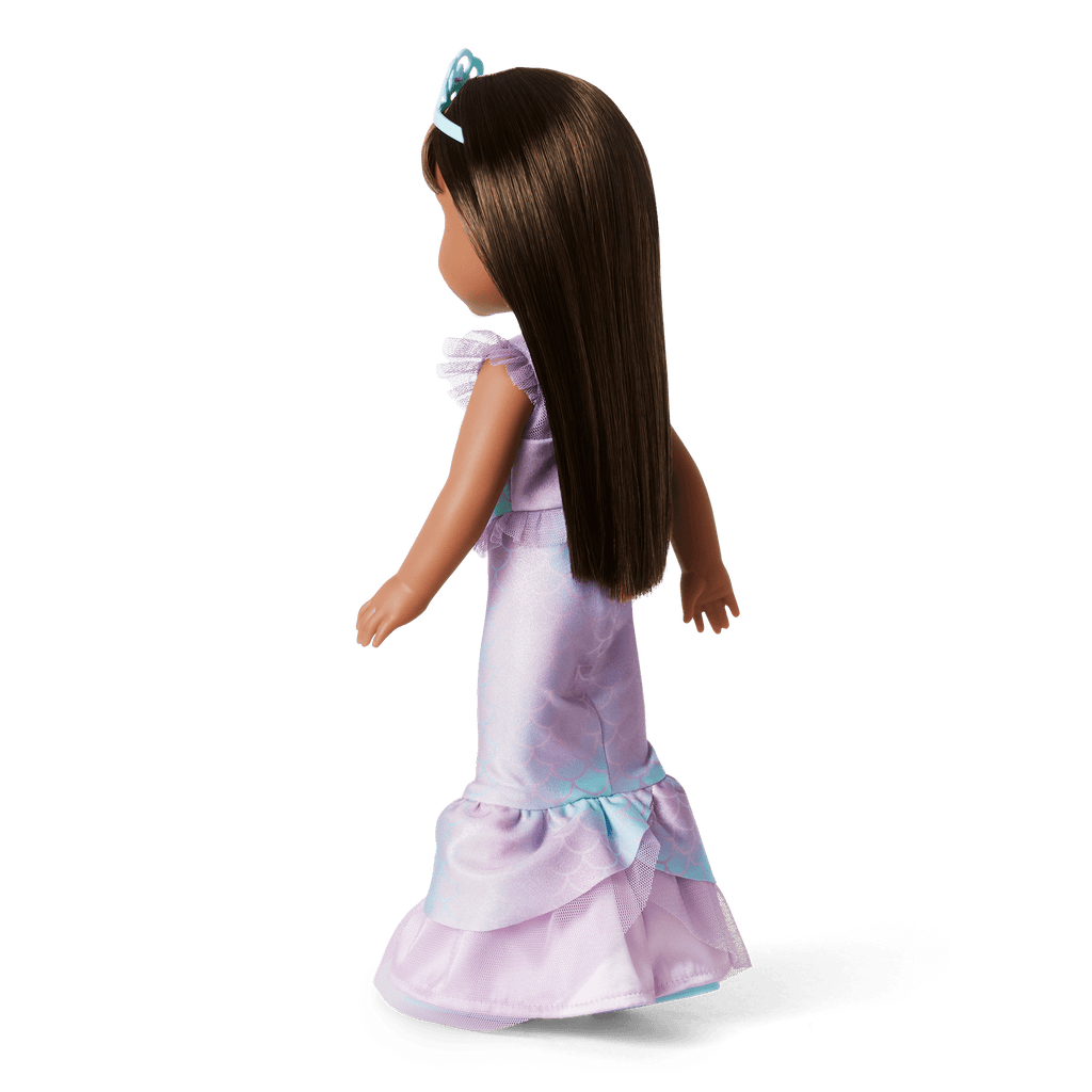 2-in-1 Sparkly Mermaid Outfit for WellieWishers™ Dolls C8