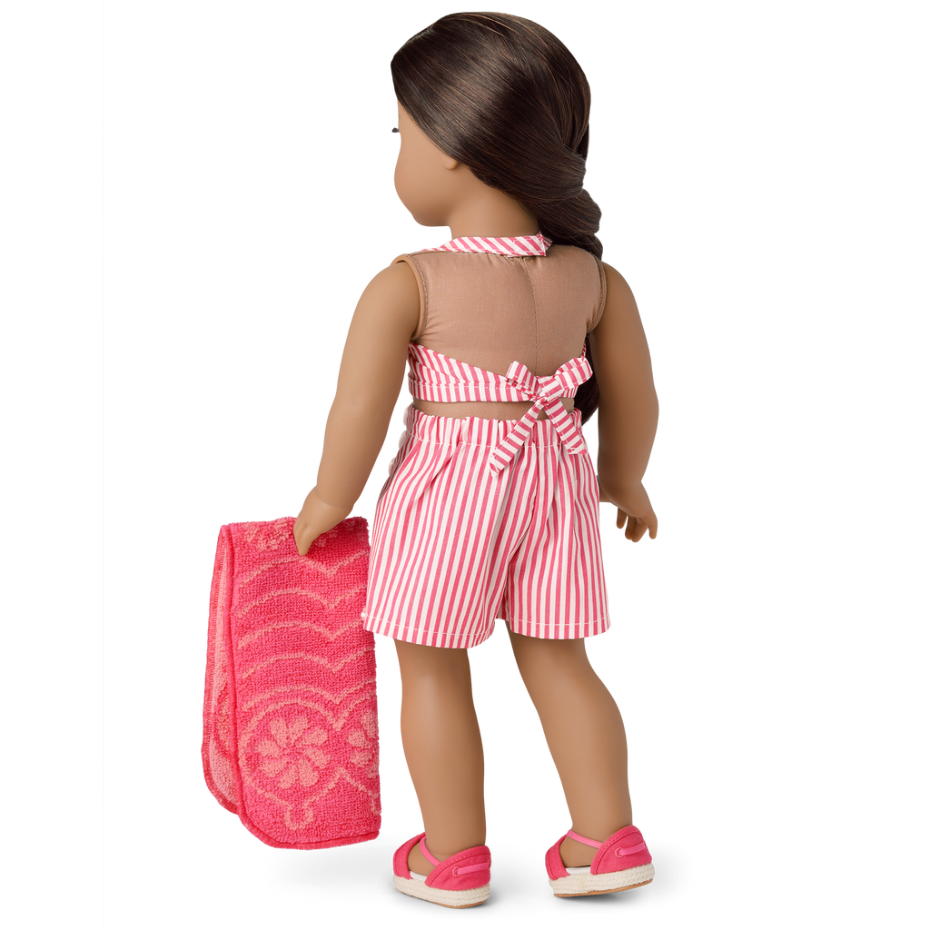 Nanea’s™ Two-Piece Swimsuit for 18-inch Dolls (Historical Characters) E2