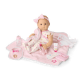 Bitty Baby® Doll #6 with red hair Care & Play Set F0