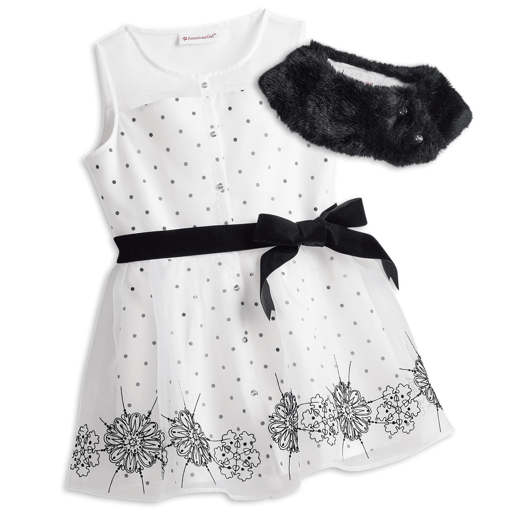 Let It Snow Tunic for Girls F6
