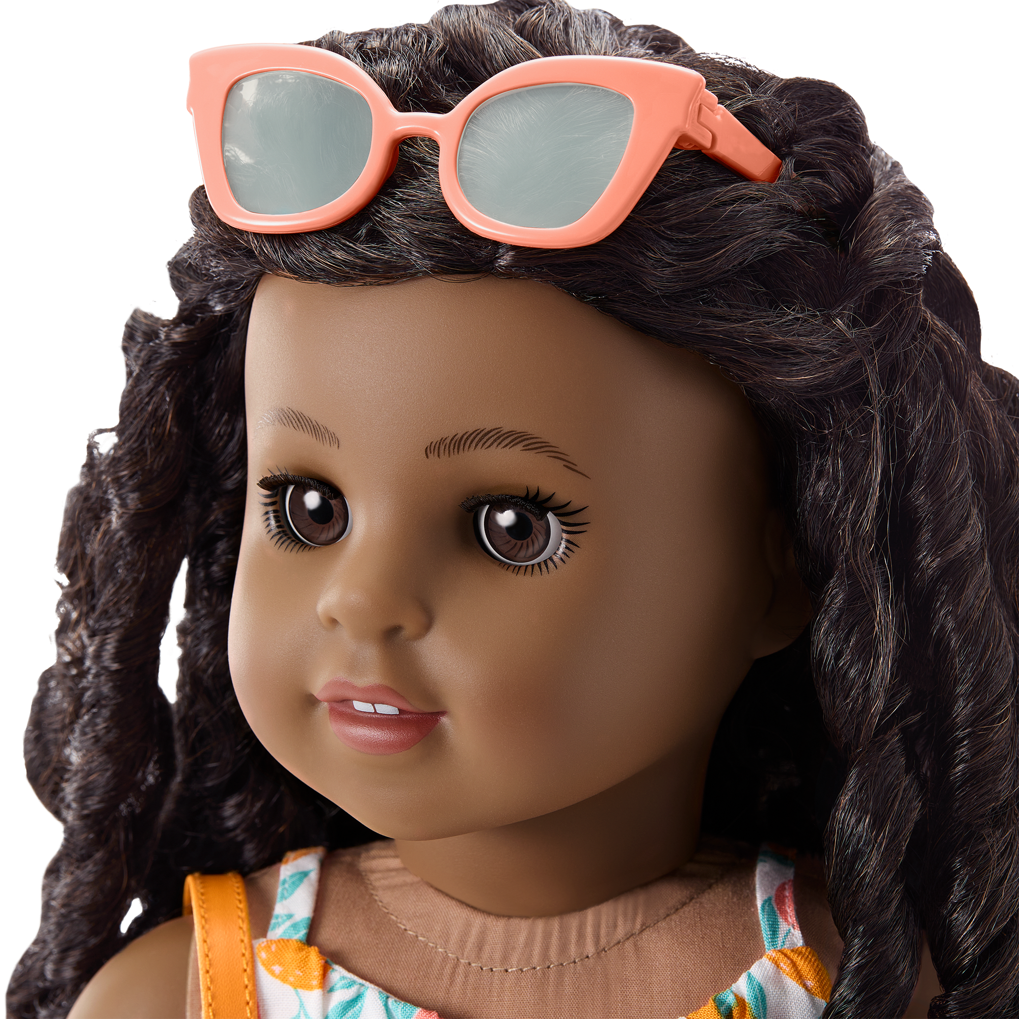 Orange You Glad It's Summer Outfit for 18-inch Dolls F8