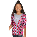 Feeling Fierce Print Jacket for Girls C4