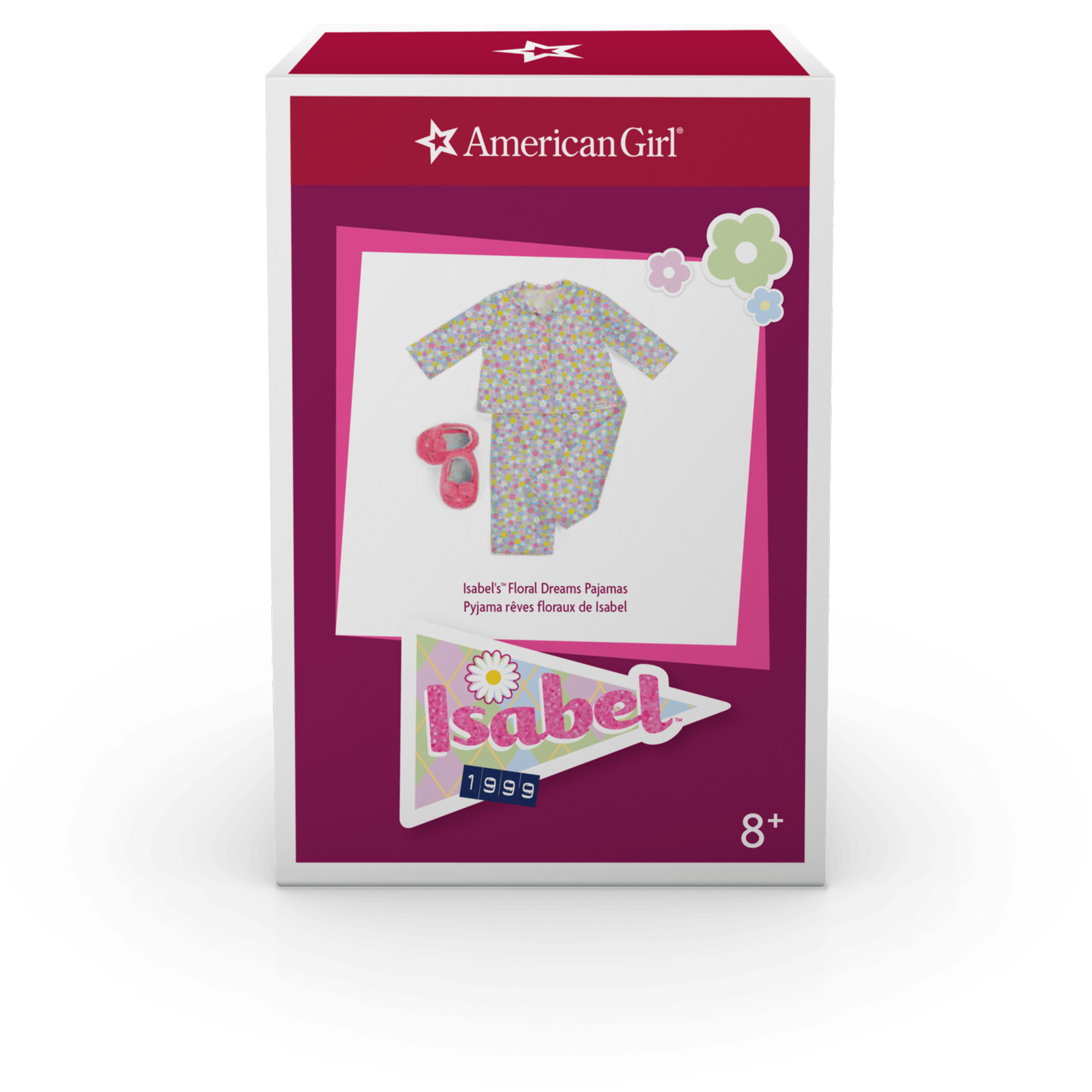 Isabel’s™ Floral Dreams Pajamas for 18-inch Dolls (Historical Characters) C0