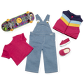 Nicki’s™ Skateboarding Outfit for 18-inch Dolls (Historical Characters) B6