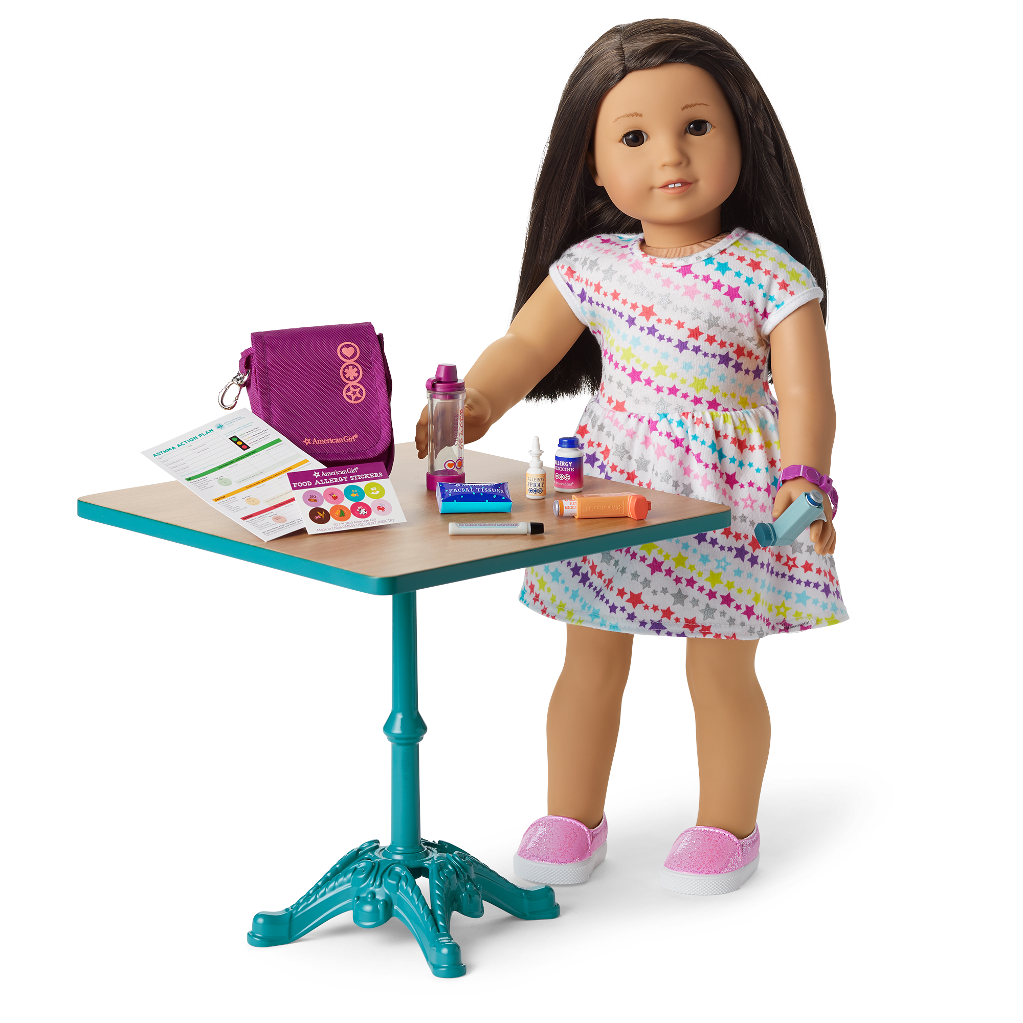 Asthma & Allergy Set for Dolls F6