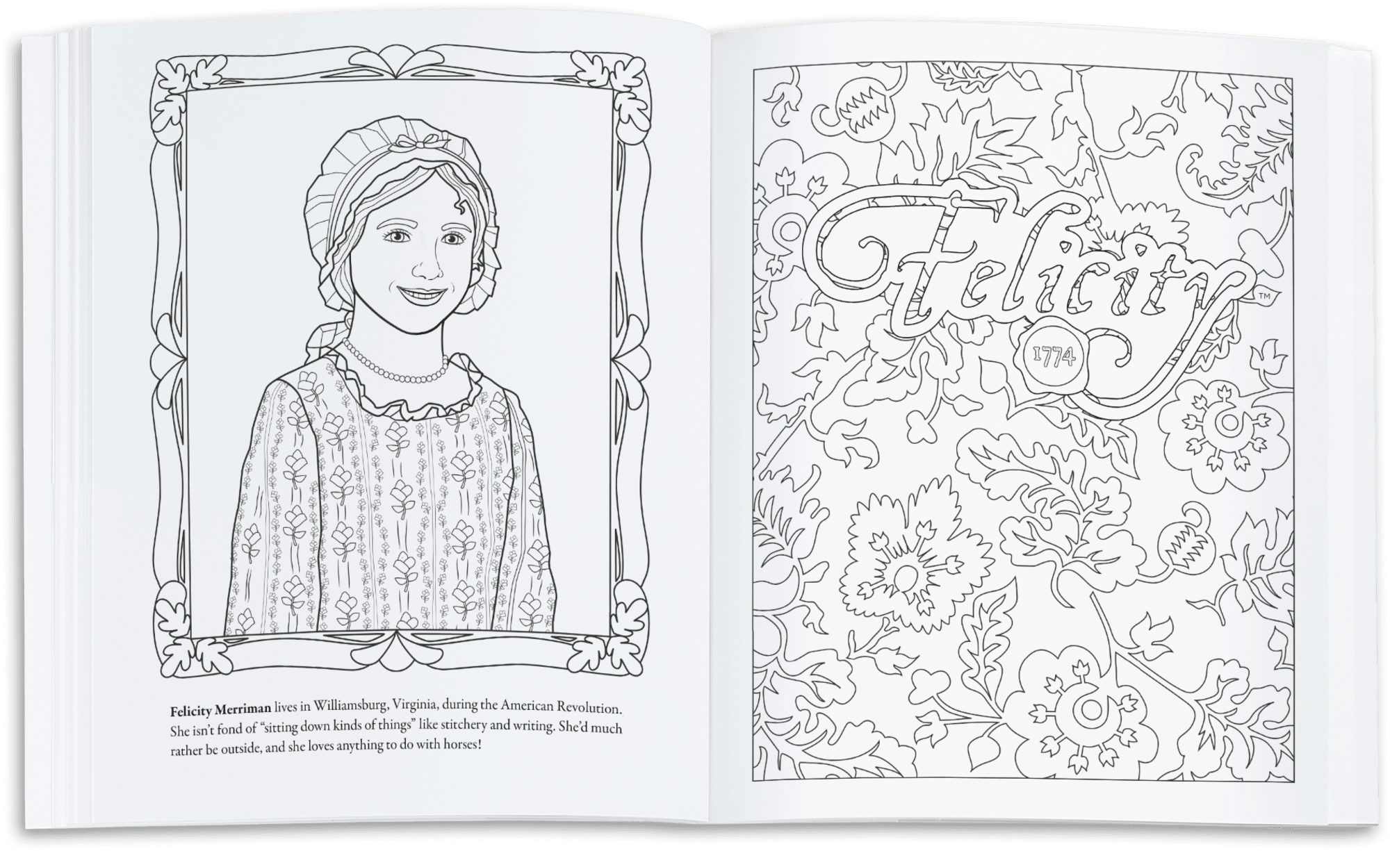American Girl® Coloring Journal C6