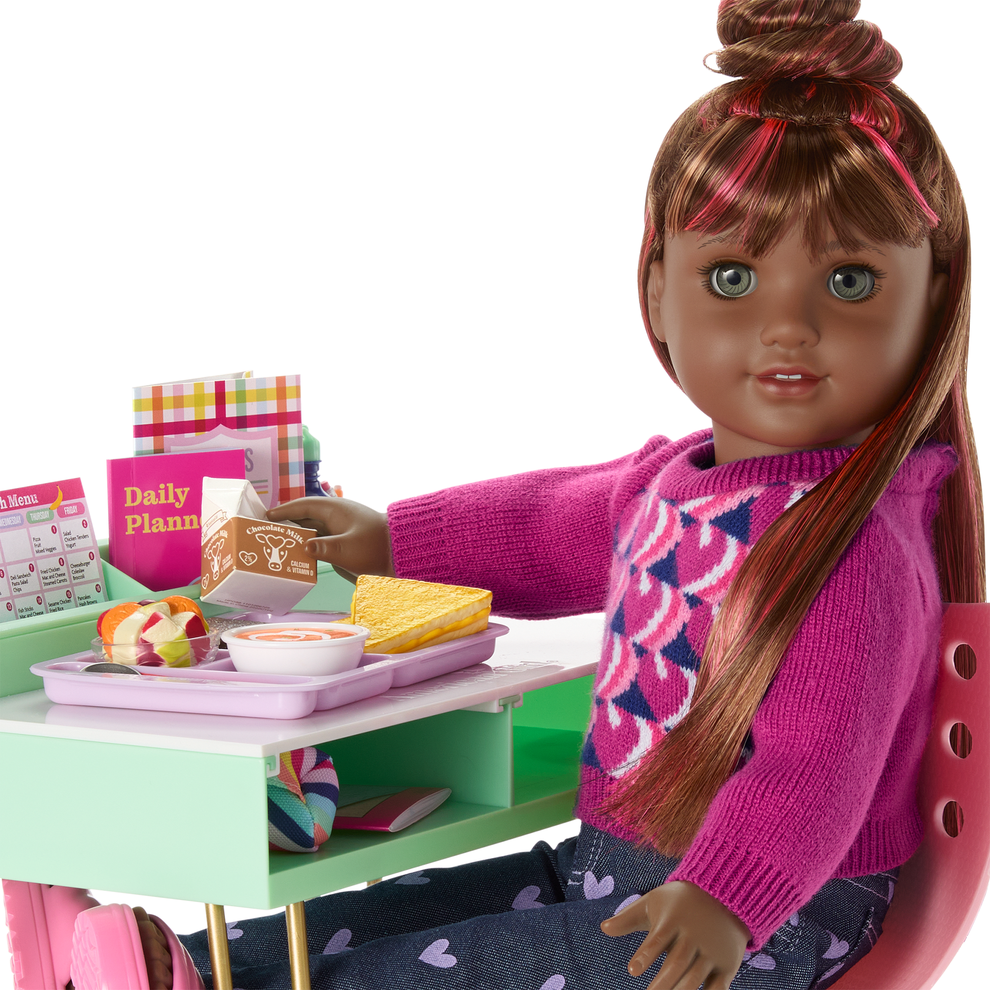 Hungry for Hot Lunch Set for 18-inch Dolls D2