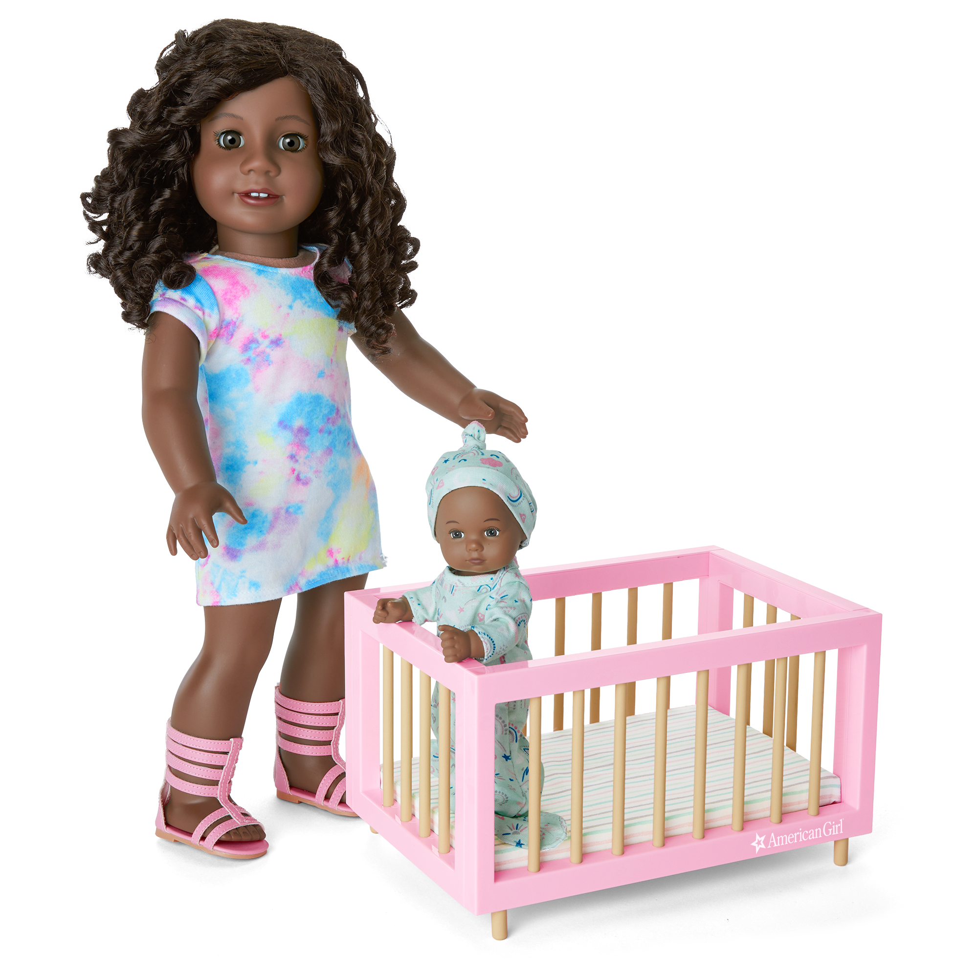 Little Bitty Baby™ Crib & Sleeper Set for 7.75-inch Dolls D2