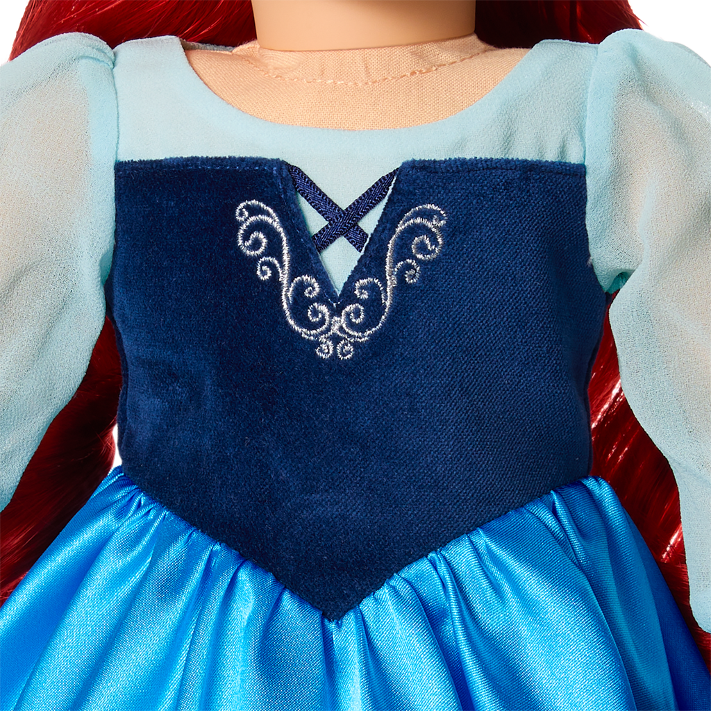 American Girl® Disney Princess Ariel Day Dress, Flounder & Accessories for 18-inch Dolls D3