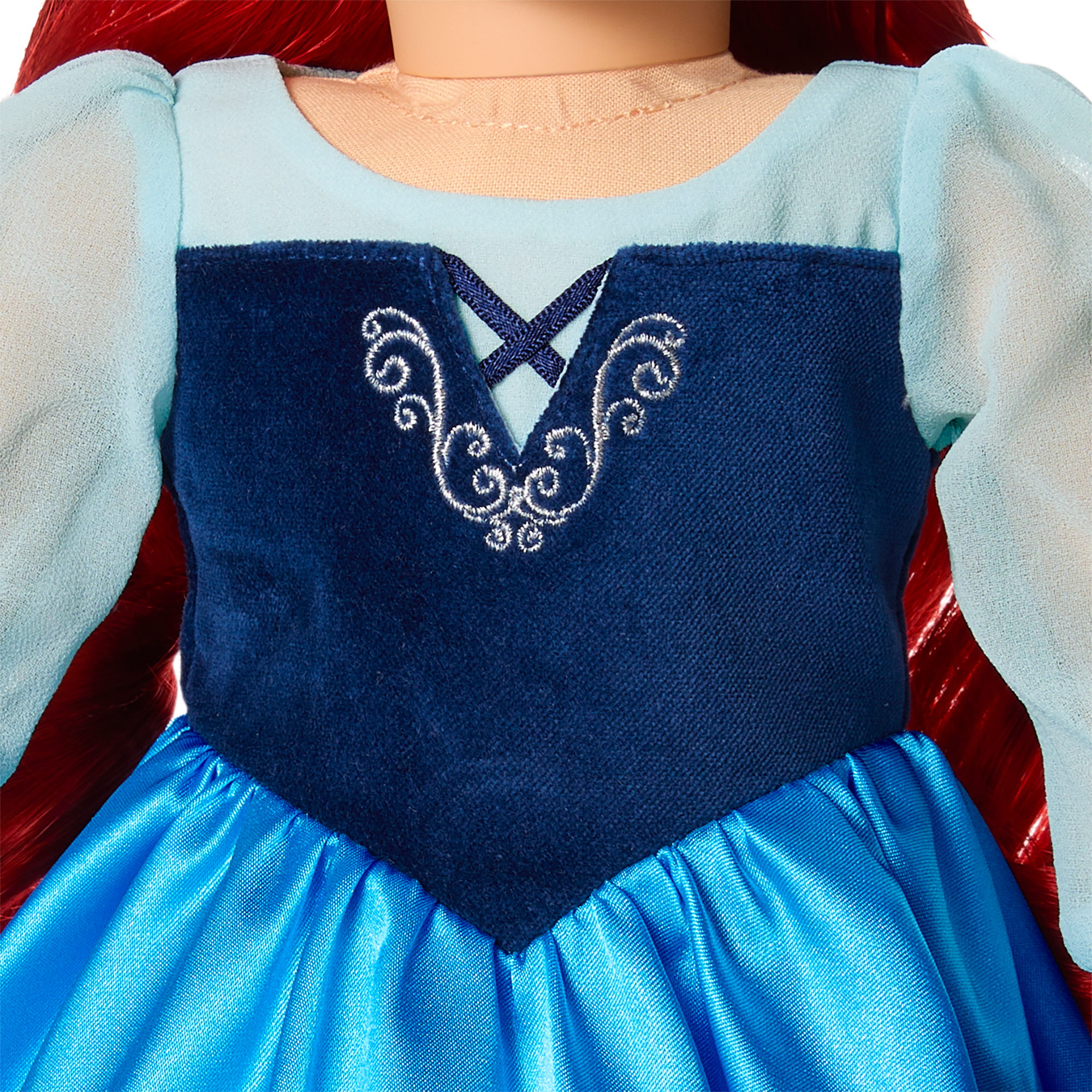 American Girl® Disney Princess Ariel Day Dress, Flounder & Accessories for 18-inch Dolls D3